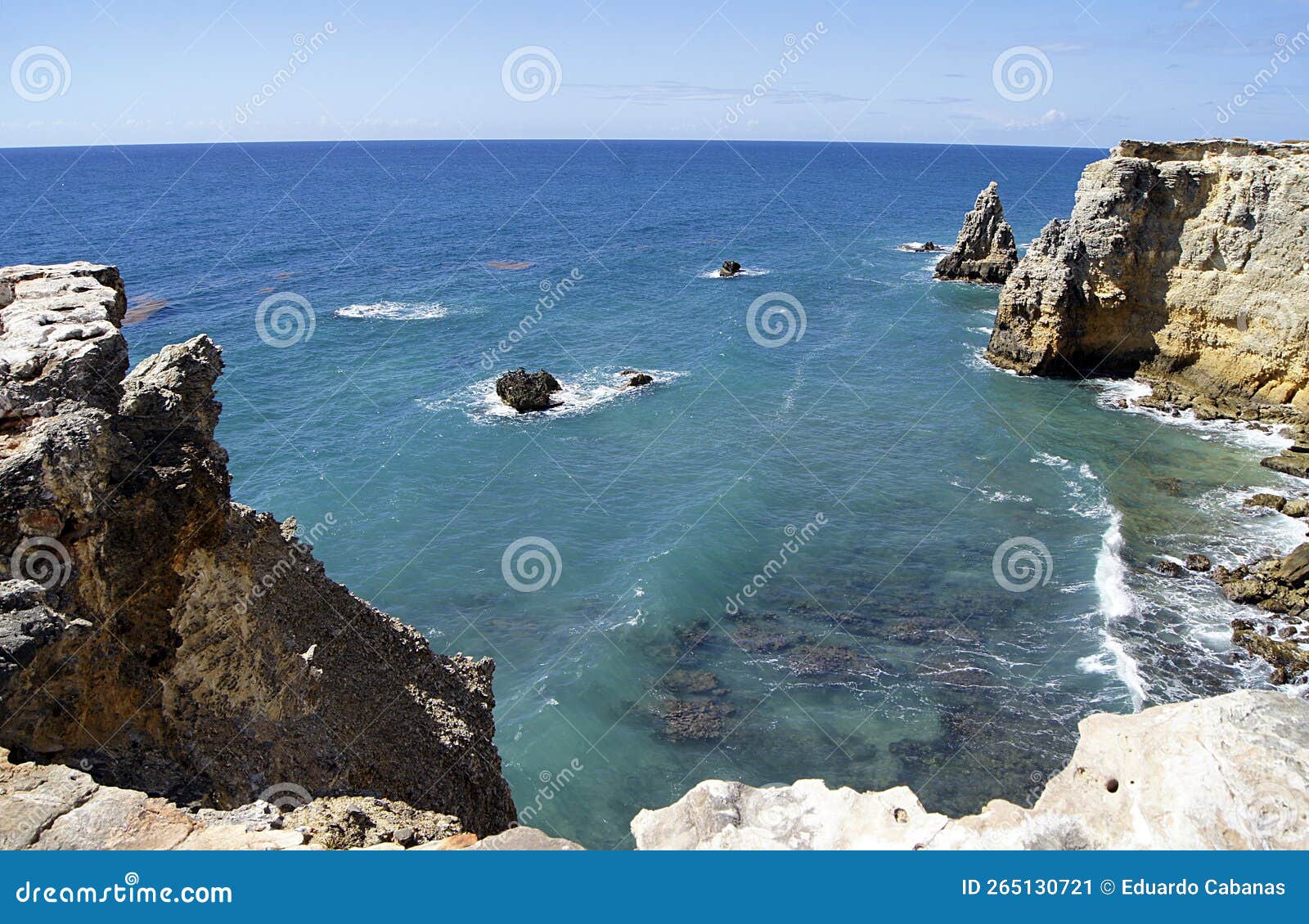 Cabo De Costa De Ponce Puerto Rico Imagen de archivo Imagen de alza, famoso 265130721