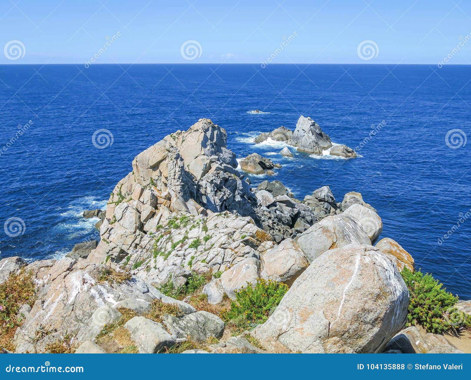 cabo estaca de bares, the northernmost point of the iberian peninsula, galicia