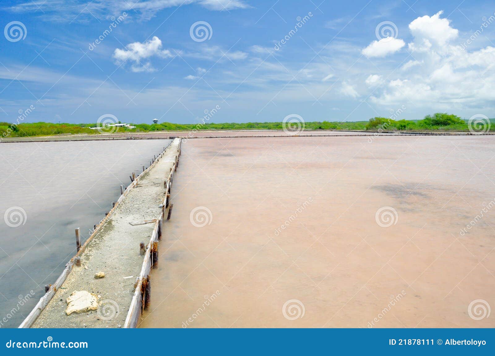 cabo rojo salt flats, puerto rico