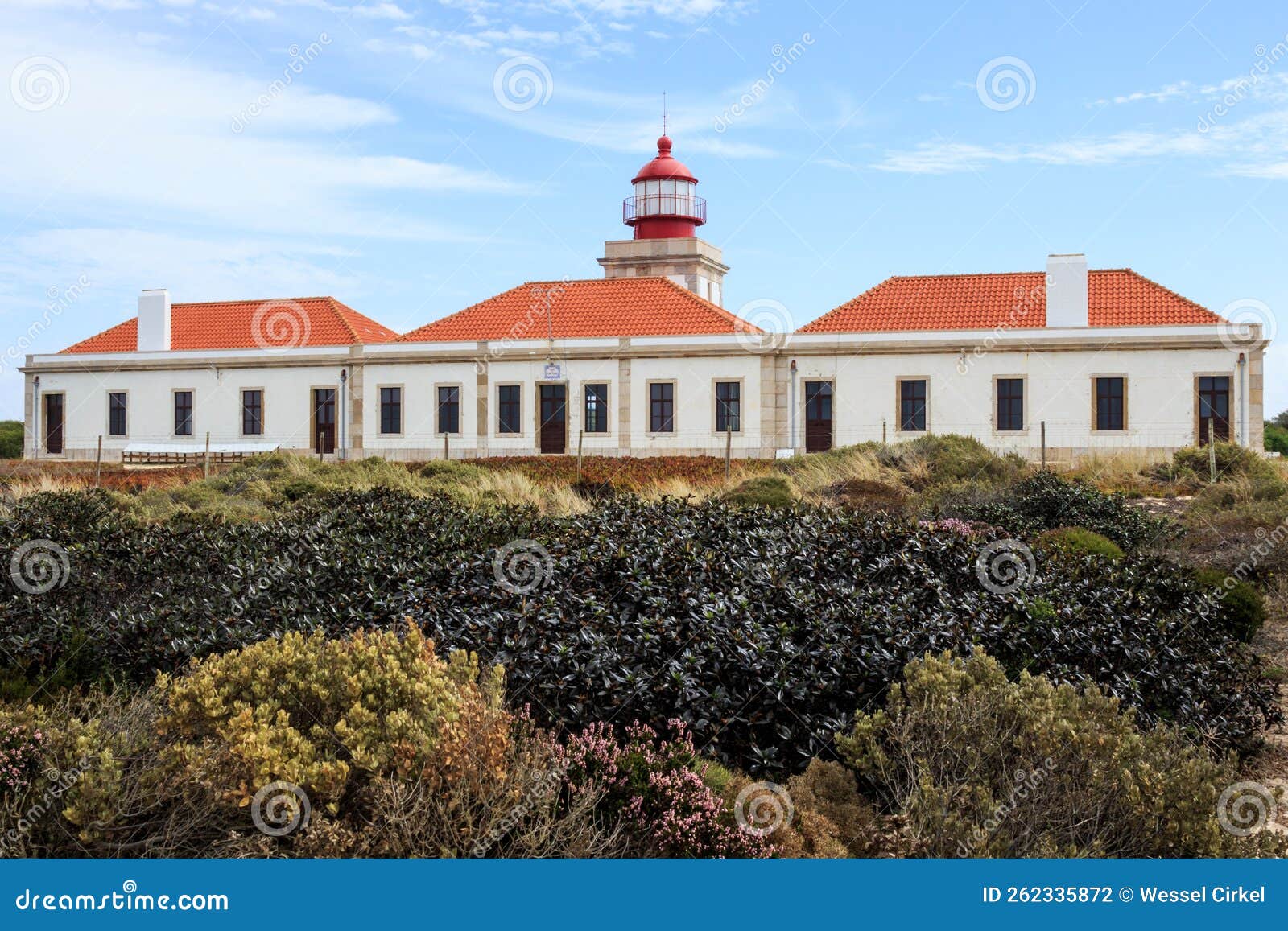 cabo sardao lighthouse near odemira, portugal