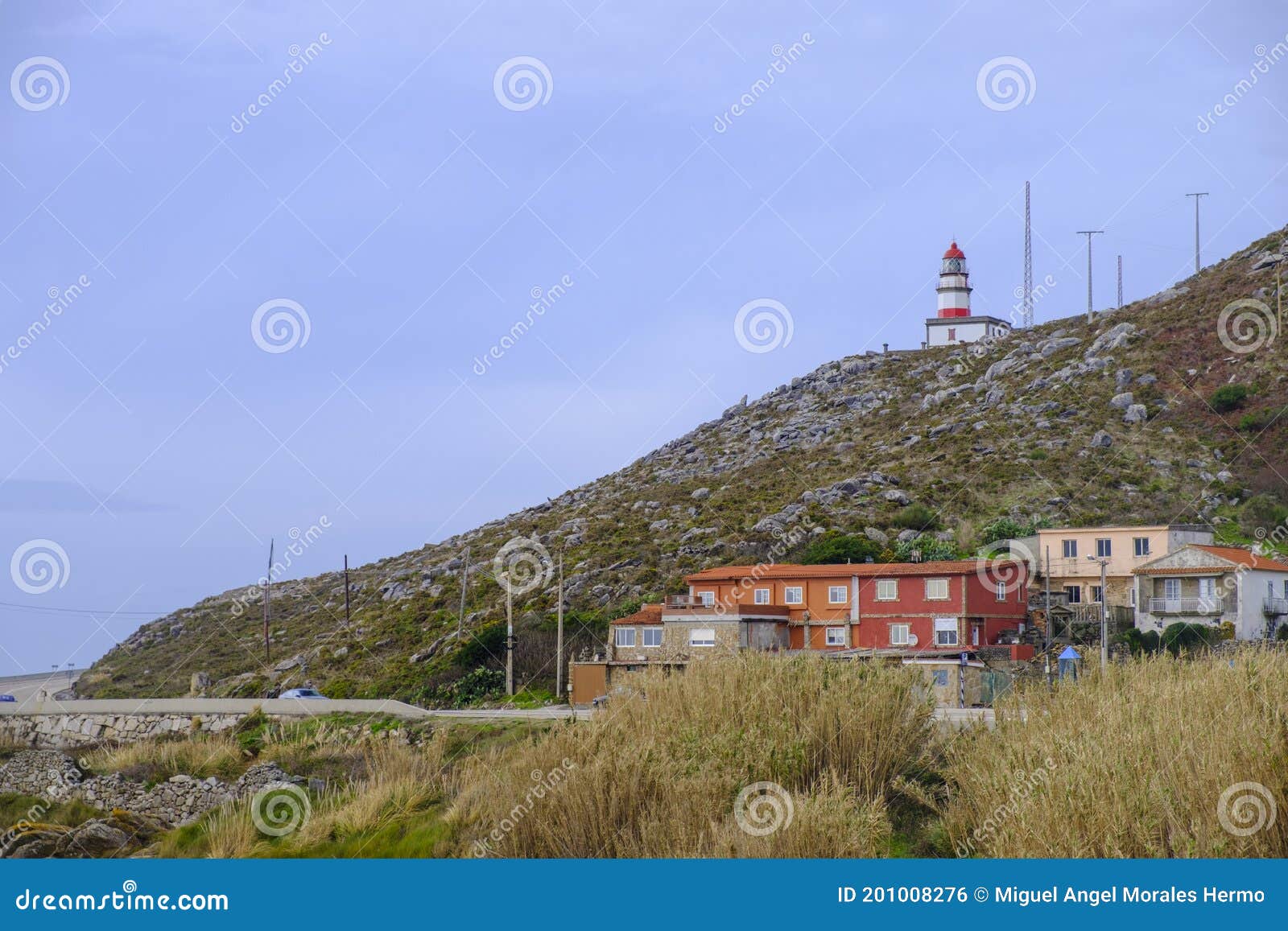 cabo silleiro lighthouse , galicia, spain