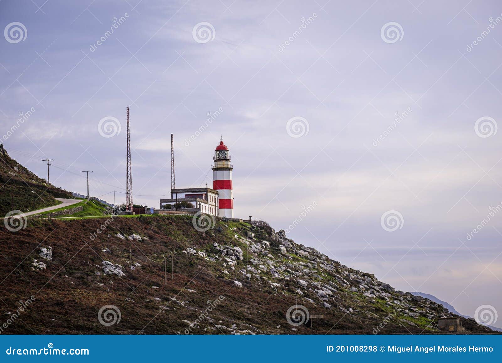 cabo silleiro lighthouse , galicia, spain