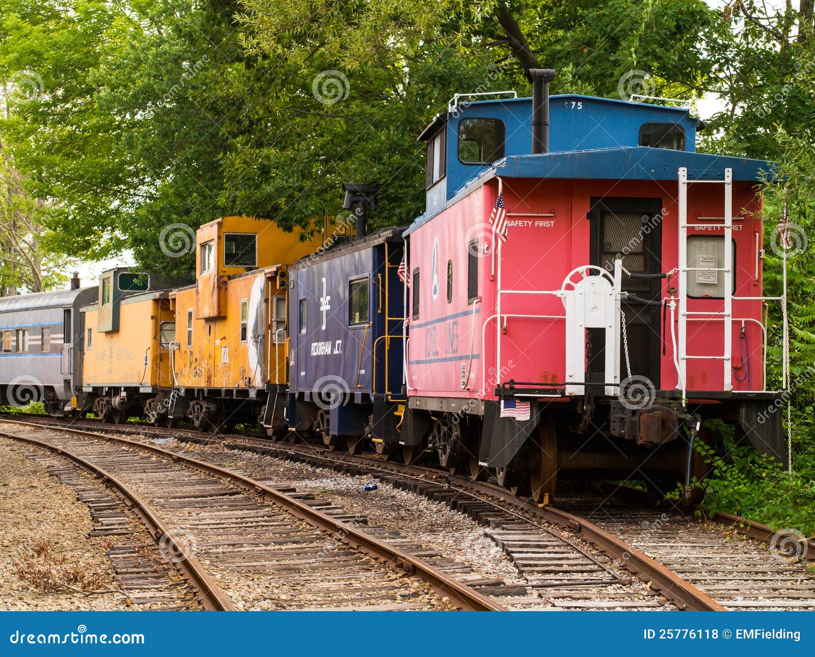 Caboose Village, Tilton, NH Editorial Stock Photo Image of transportation, tracks 25776118