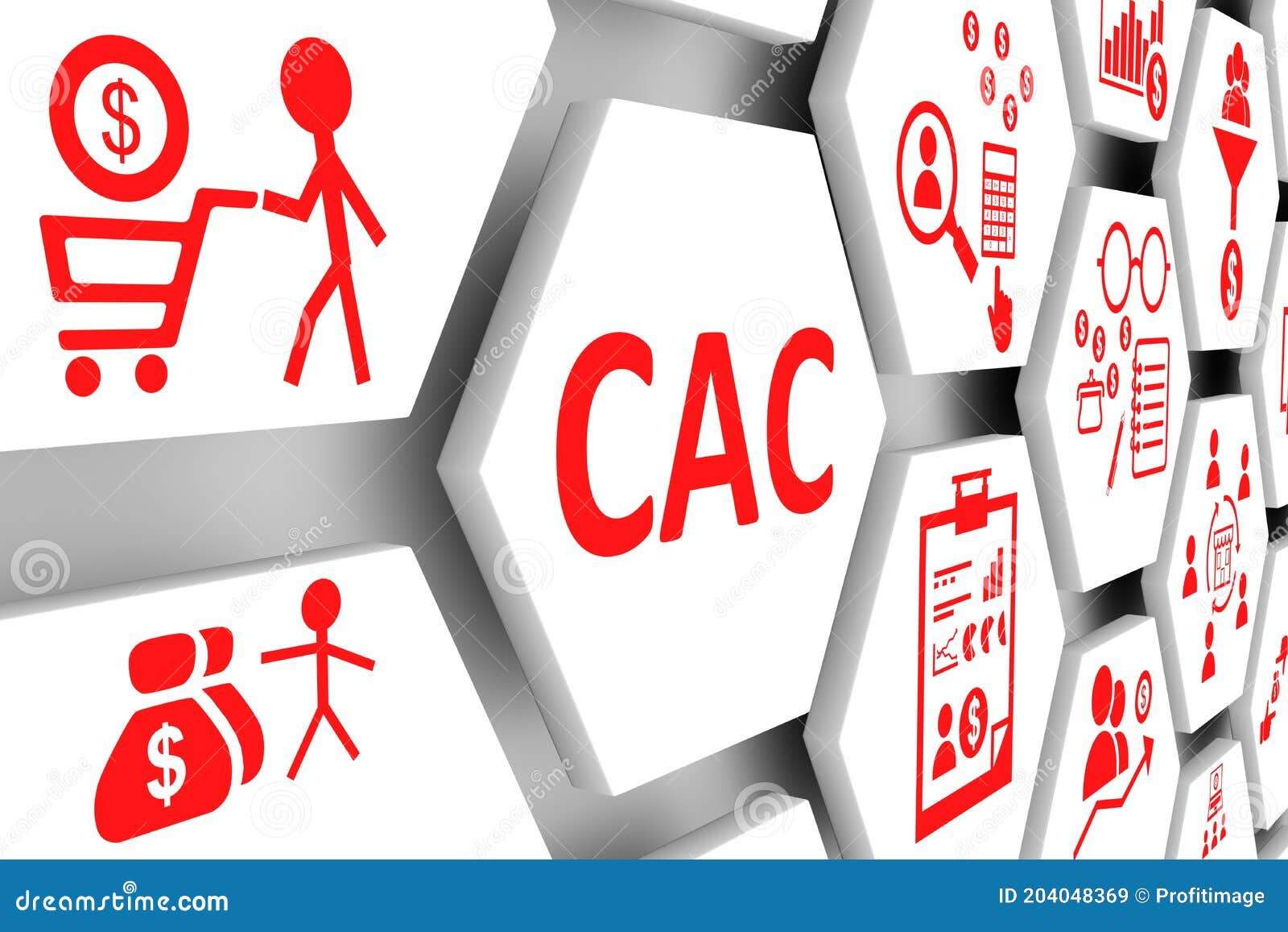 cac concept cell background