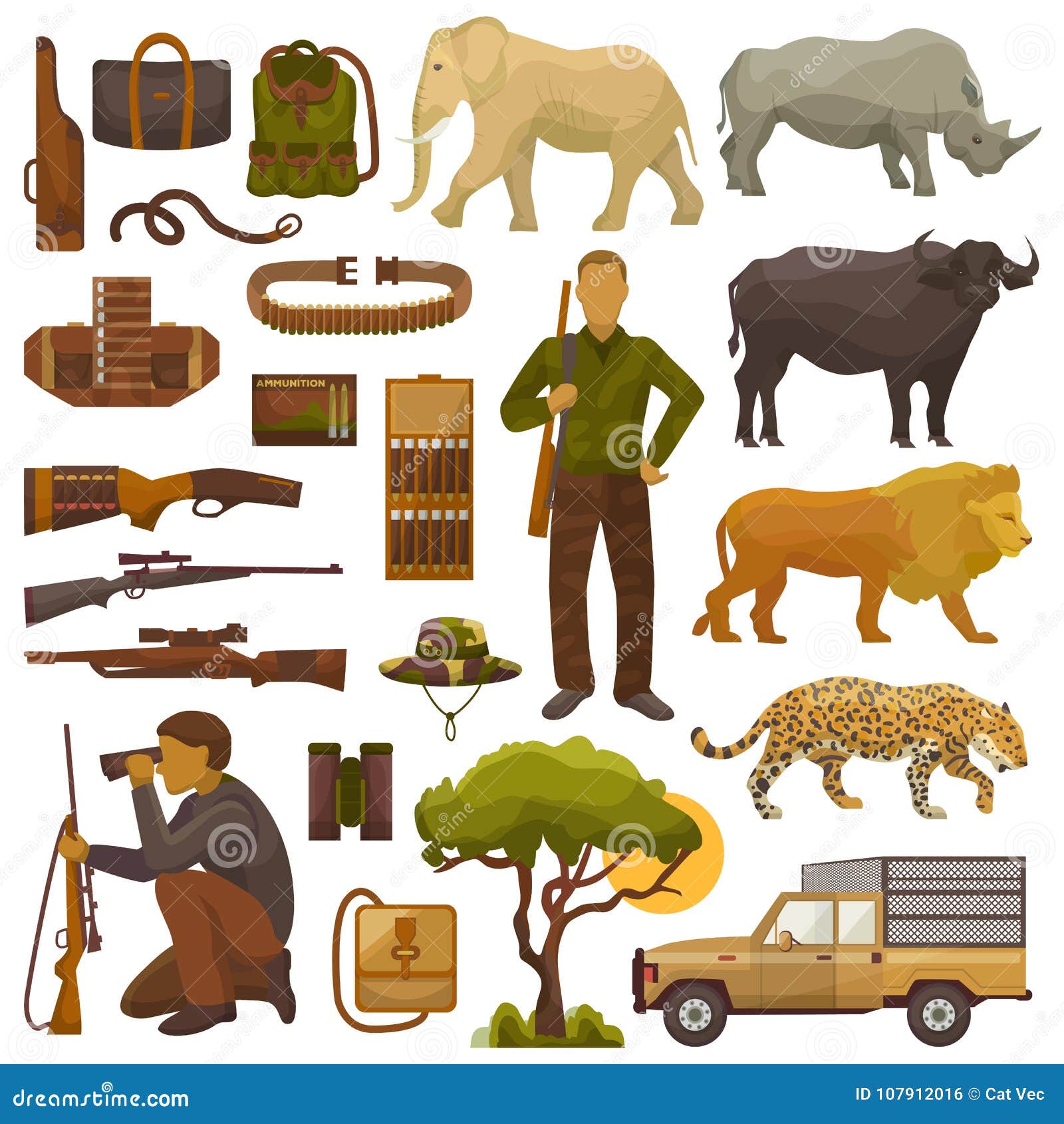 Caça de Animais Selvagens - Jogo de Tiros