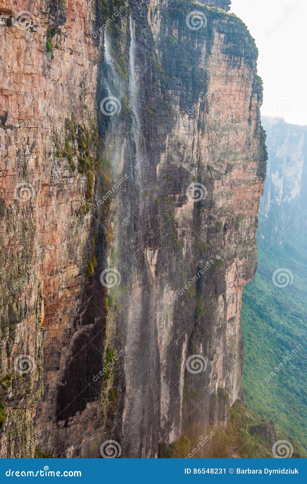 Cachoeira Em Roraima Tepui, Gran Sabana, Venezuela Imagem de Stock - Imagem  de paisagem, queda: 86548231, image size:1071x1690