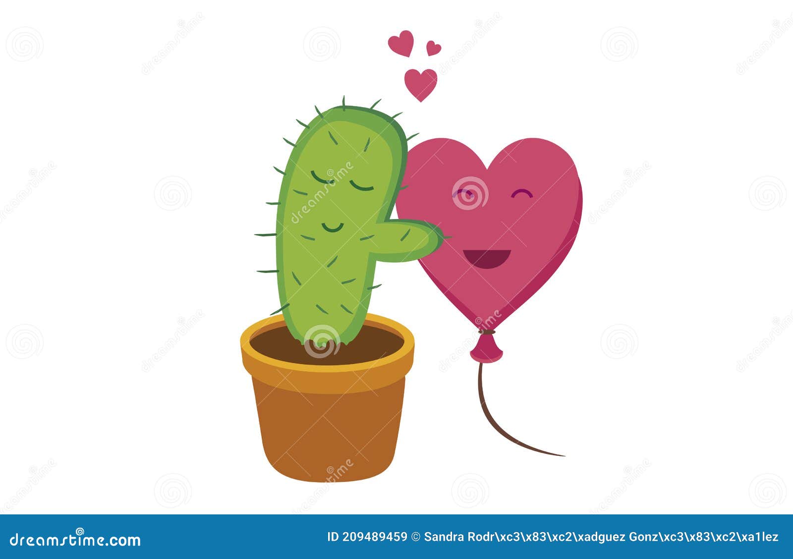 Cacto Fofo Para Casal De Namorados PNG , Cacto, Cute Cactus