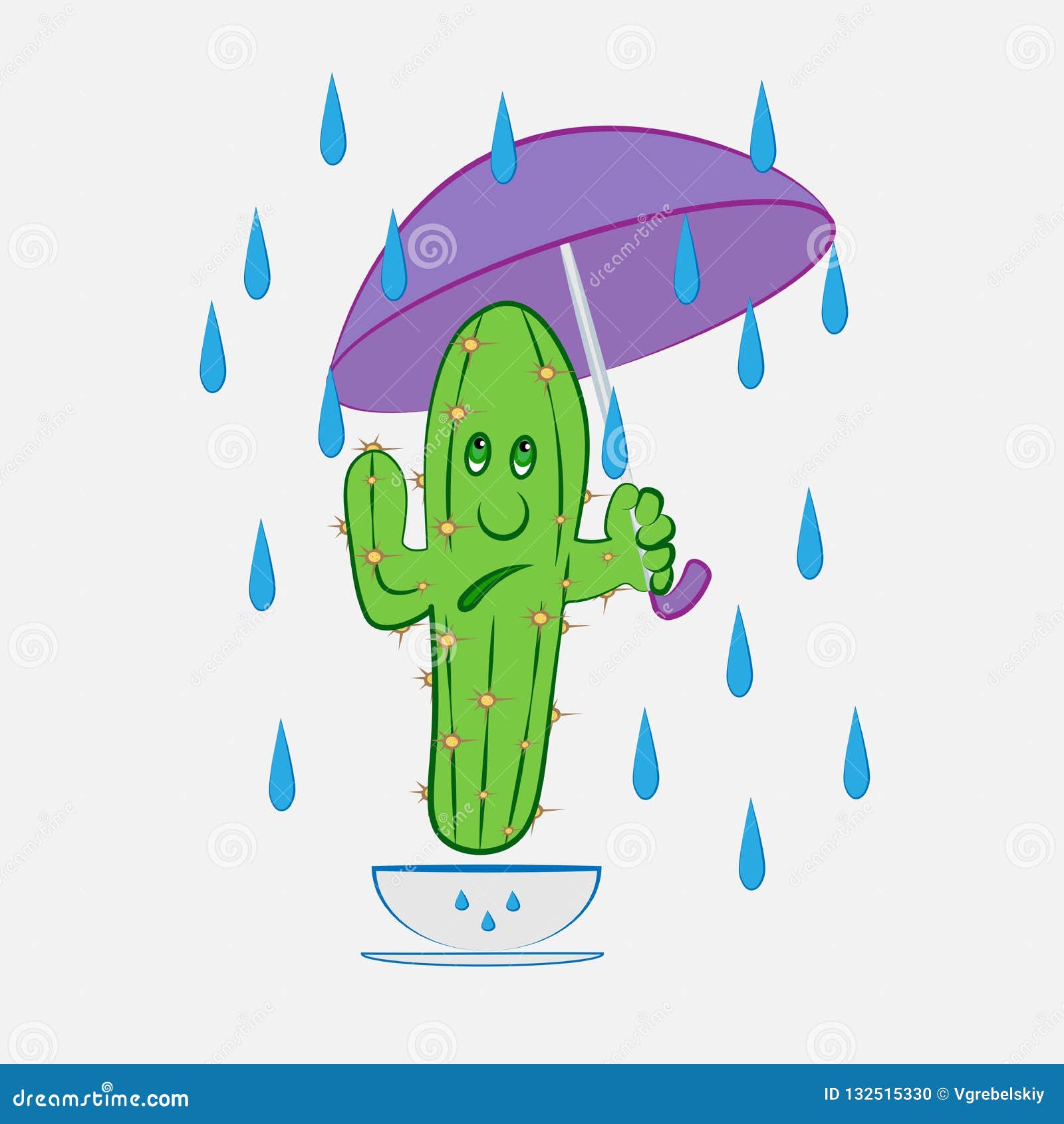 del paraguas ilustración vector. de decorativo - 132515330