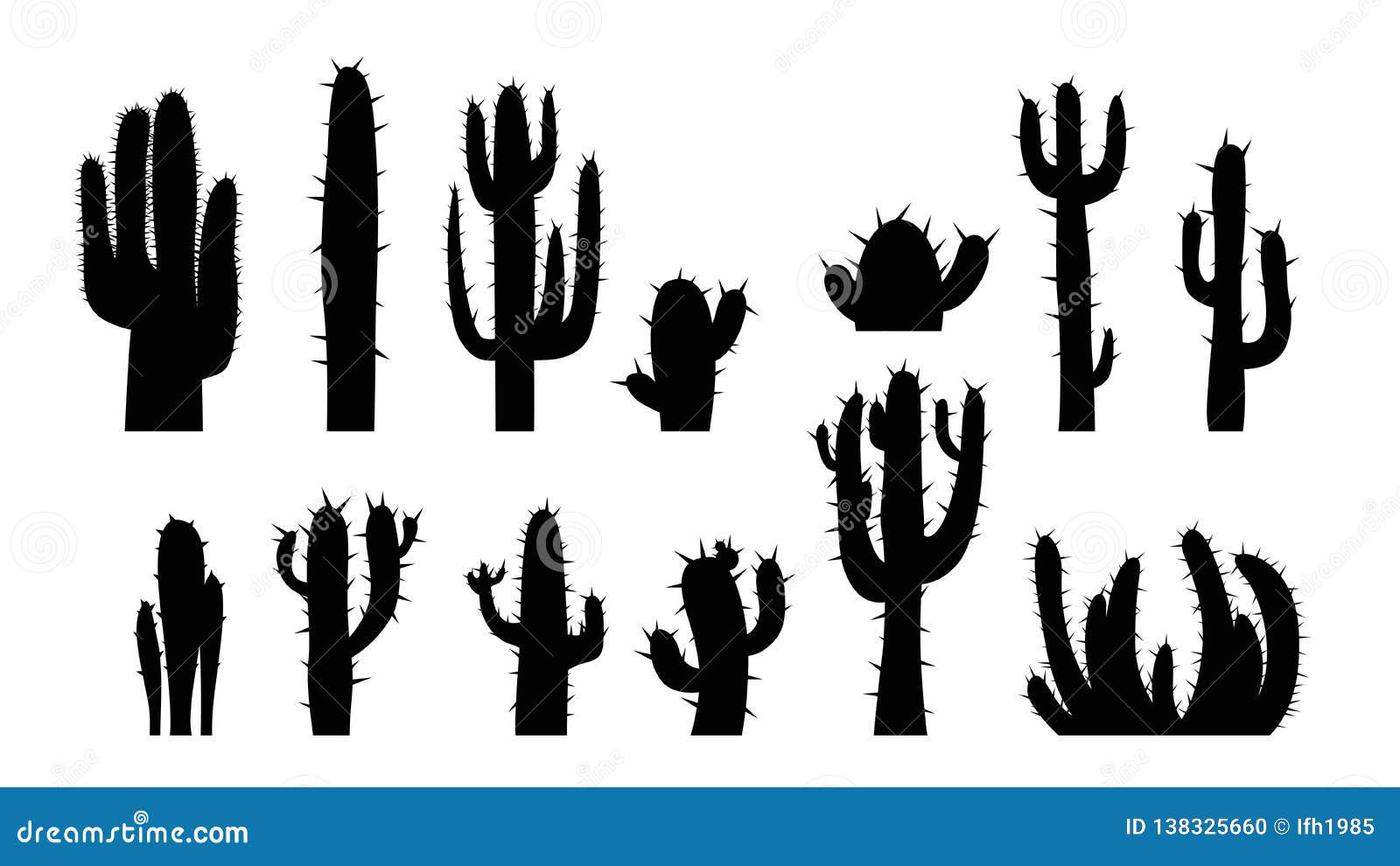 Cactus Silhouette Stock Illustrations – 12,522 Cactus Silhouette Stock  Illustrations, Vectors & Clipart - Dreamstime