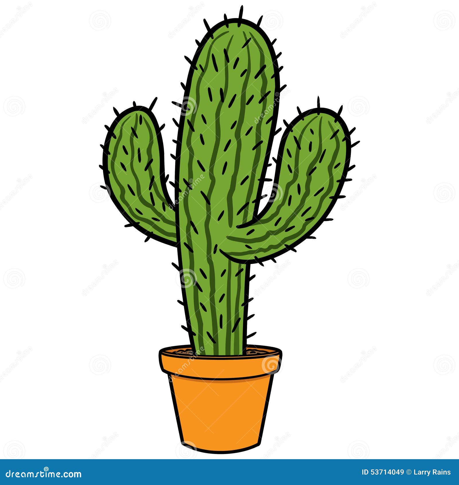 cactus tree and pot