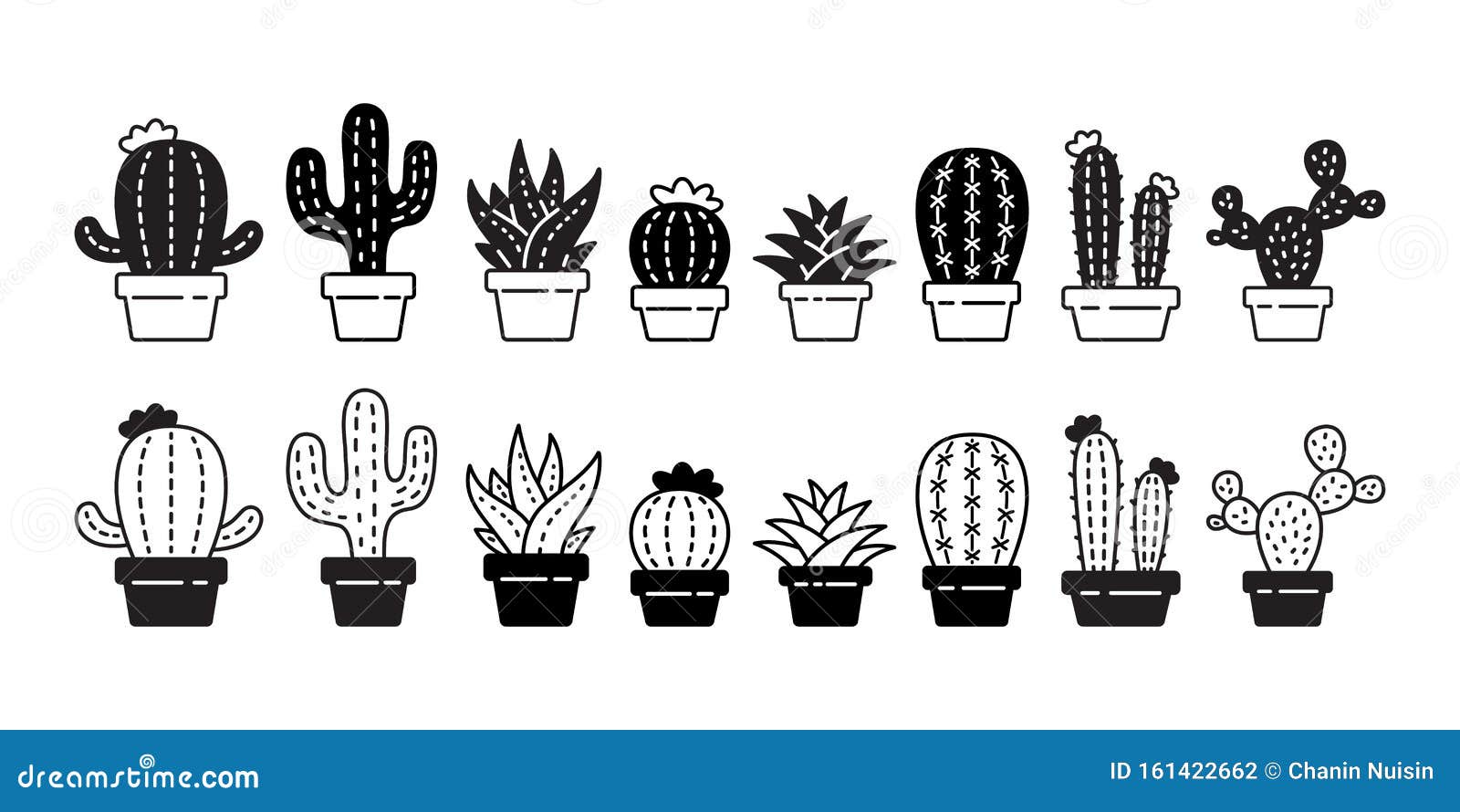 cactus  icon desert flower logo botanica character cartoon plant garden   doodle 