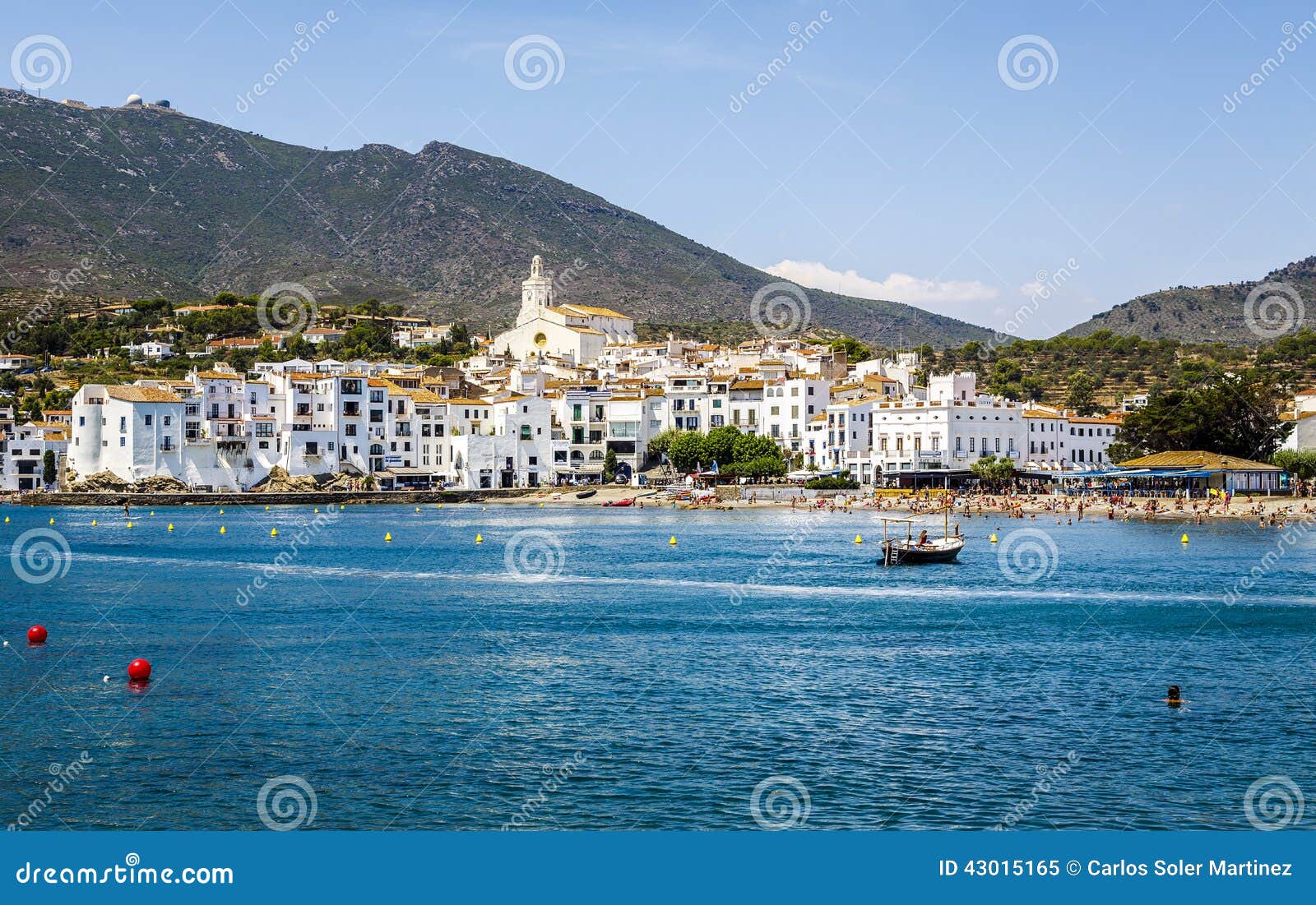 Cadaques Catalogna Spagna Immagine Editoriale Immagine Di Puntello