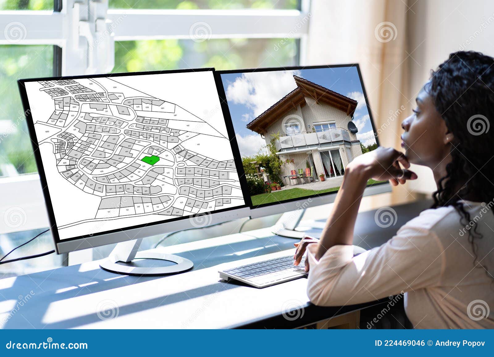 cadastre map plan