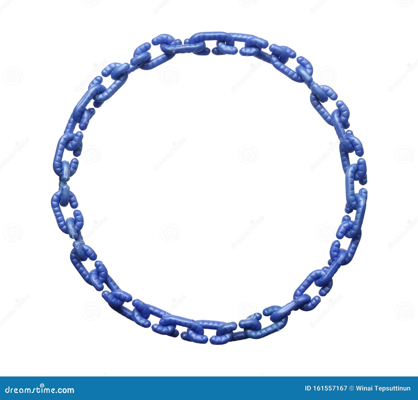 Cadenas De Plástico Enlazan Círculo De Collar Imagen de archivo - Imagen de  conexiones, extracto: 161557167
