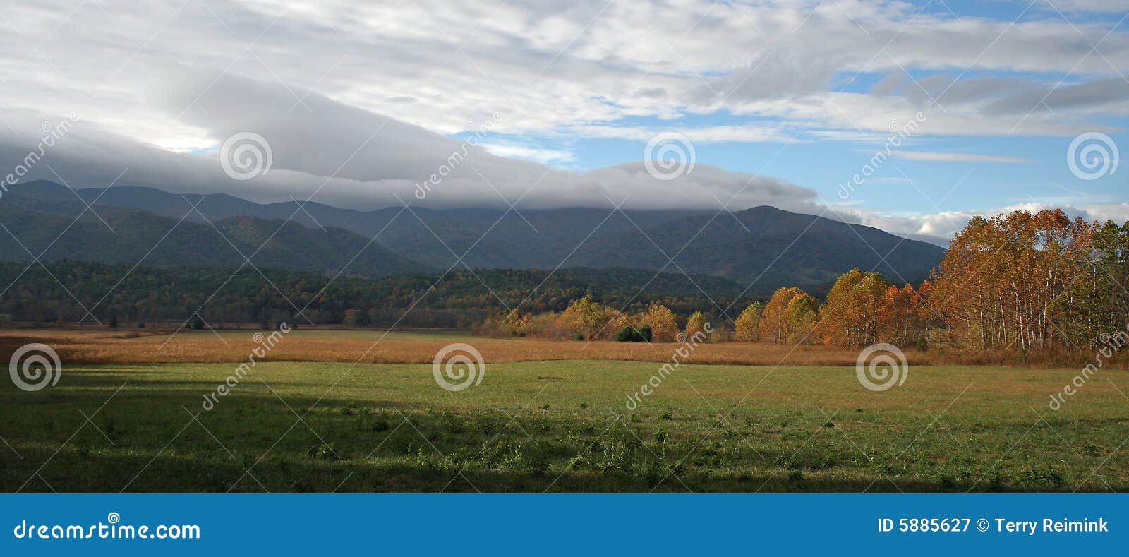 Cades Cove stock image. Image of park, mountain, panorama 5885627