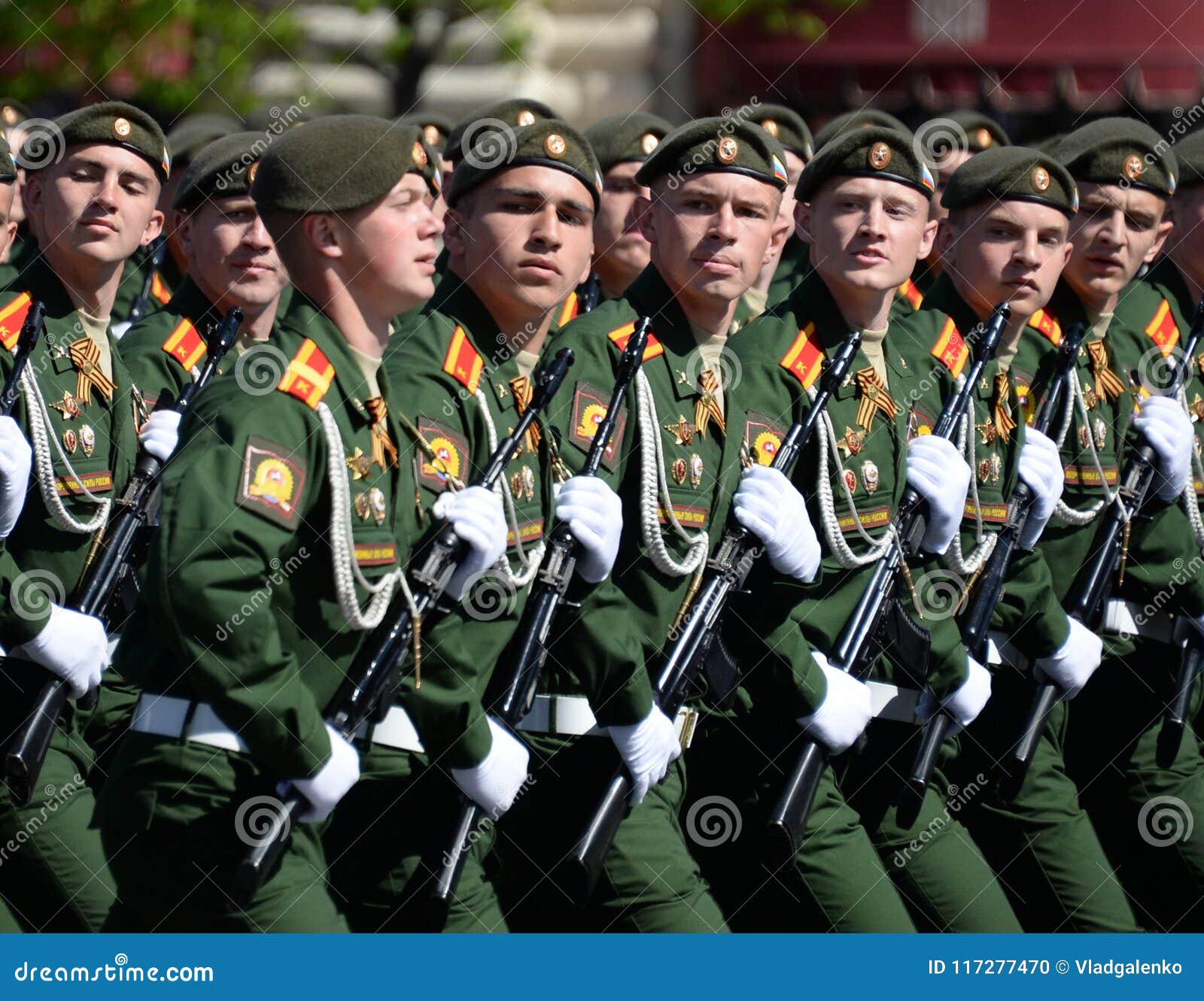 The Cadets of the Moscow Higher Military Command School during the ...