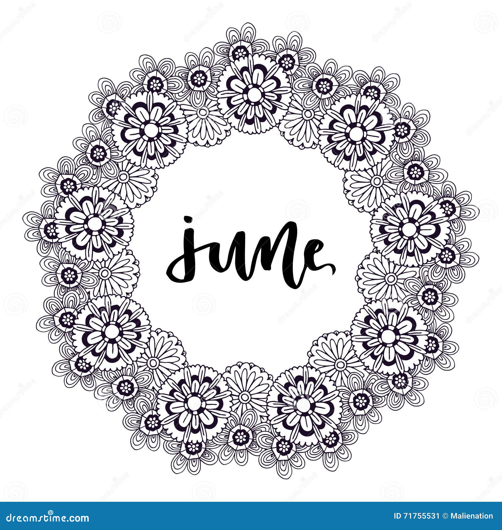 Cadre Abstrait Avec L ornement De Fleurs Couverture De Livre De Cadre Abstrait Avec L Ornement De Fleurs Couverture De Livre De Coloriage Ou Décoration Adulte De