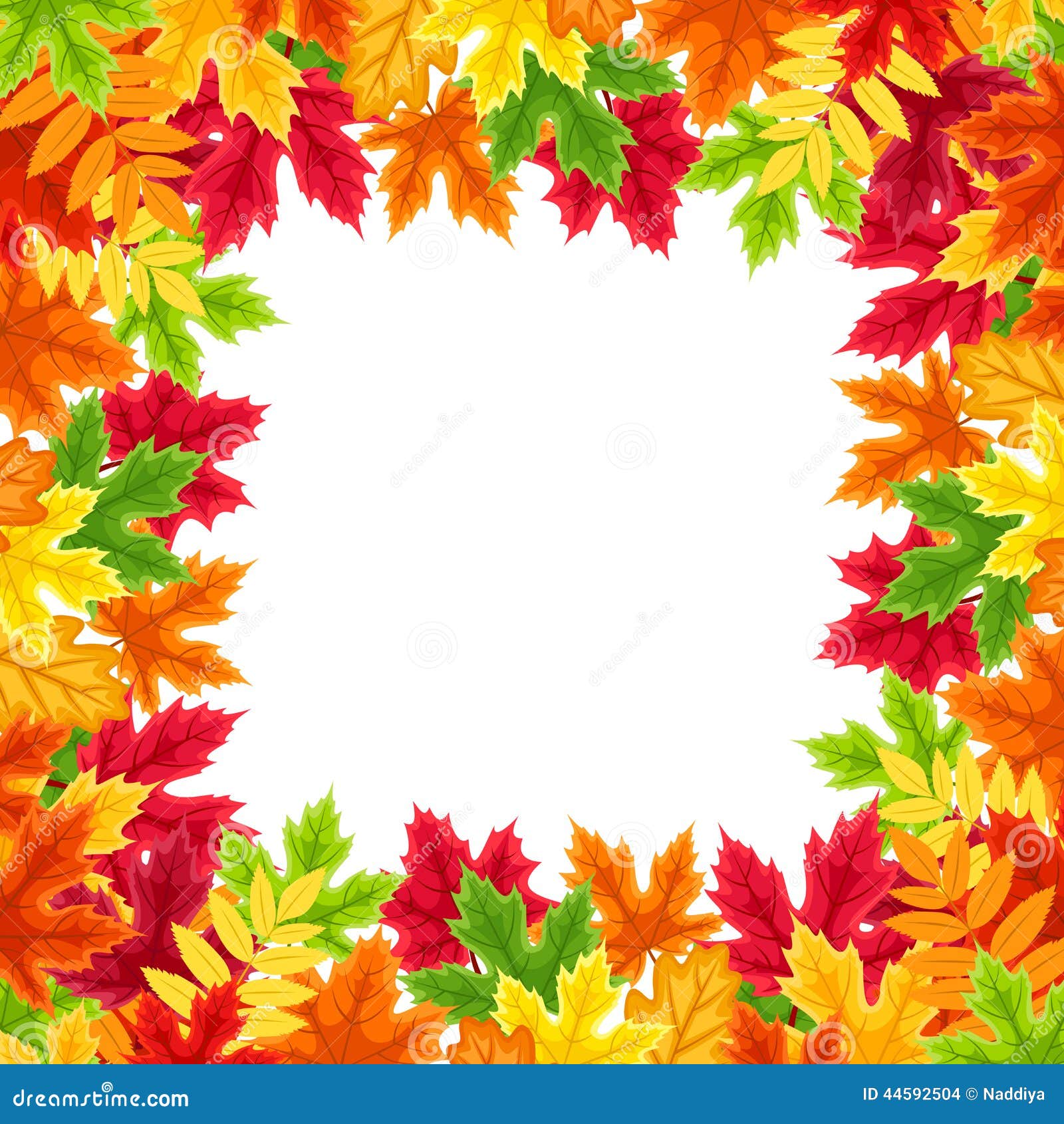 Cadre Pour Un Format A4 En Feuilles Et Baies D'automne. Modèle Pour Les  Cartes Pour Enfants Scolaires Illustration de Vecteur - Illustration du  lame, feuillage: 226525176