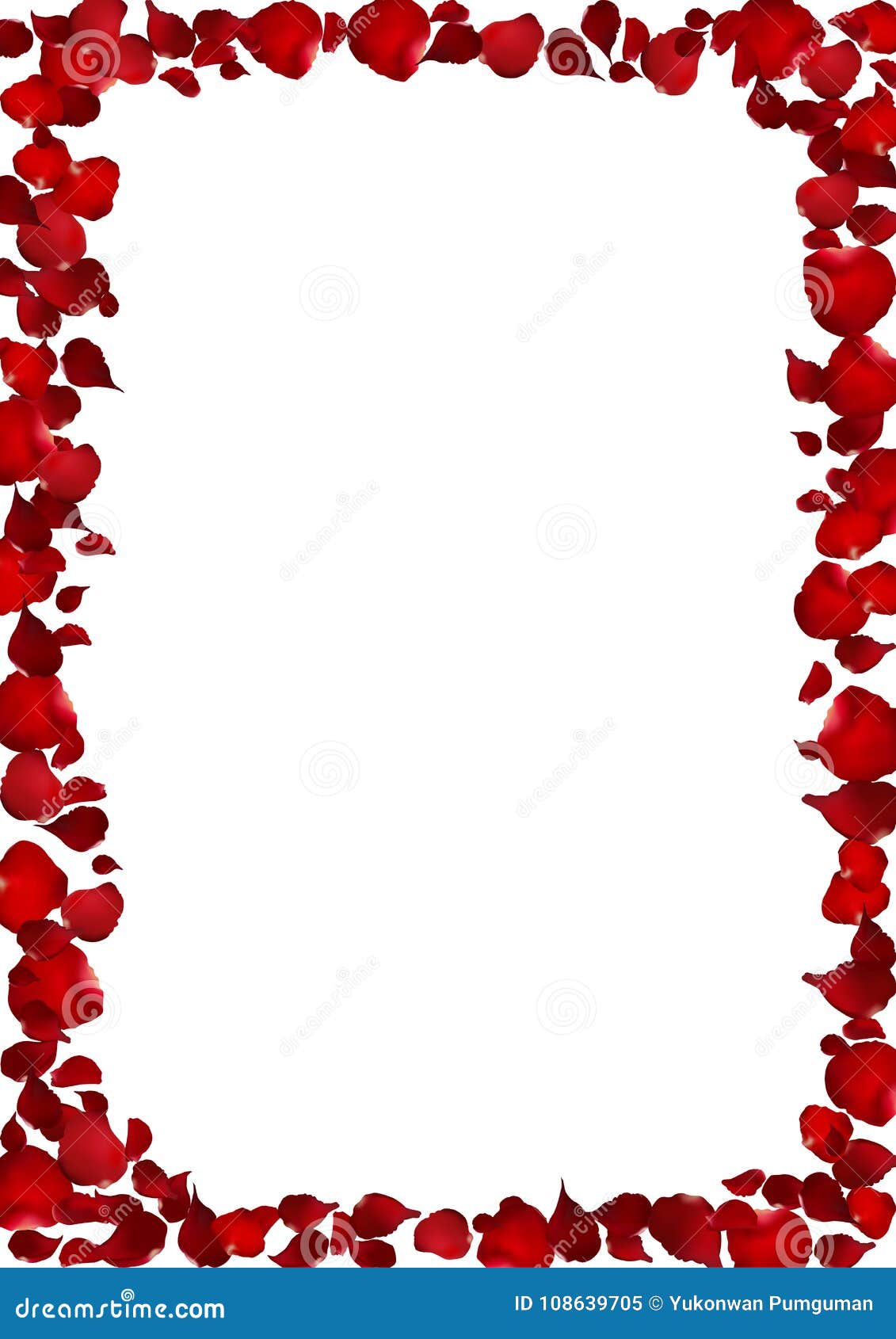 Cadre Rouge De P tale De Rose De Forme R aliste De Coeur Illus De cadre-rouge-de-p-tale-de-rose-de-forme-r-aliste-de-coeur-illus-de