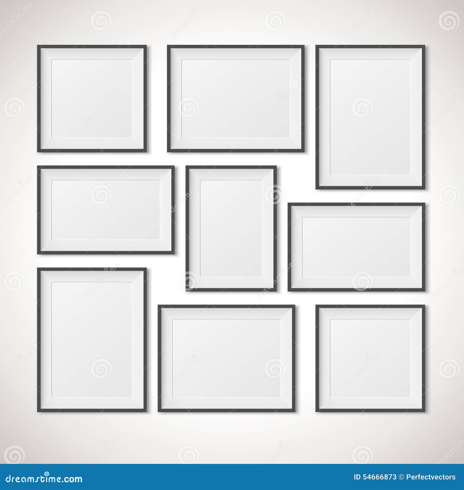 Cadres multiples illustration de vecteur. Illustration du étiquette