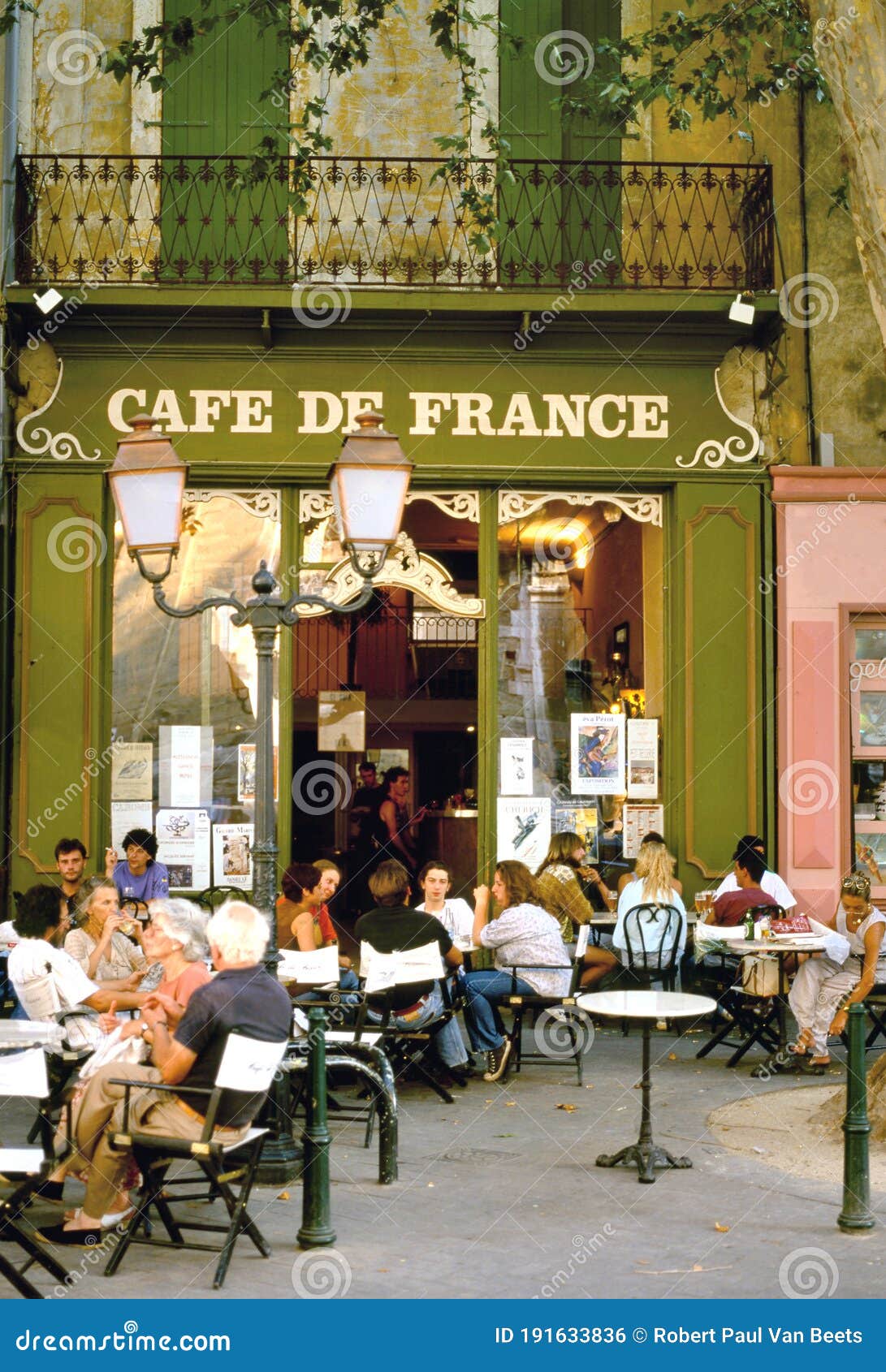 Cafe De France at the Place De La Liberte Editorial Photo - Image of ...