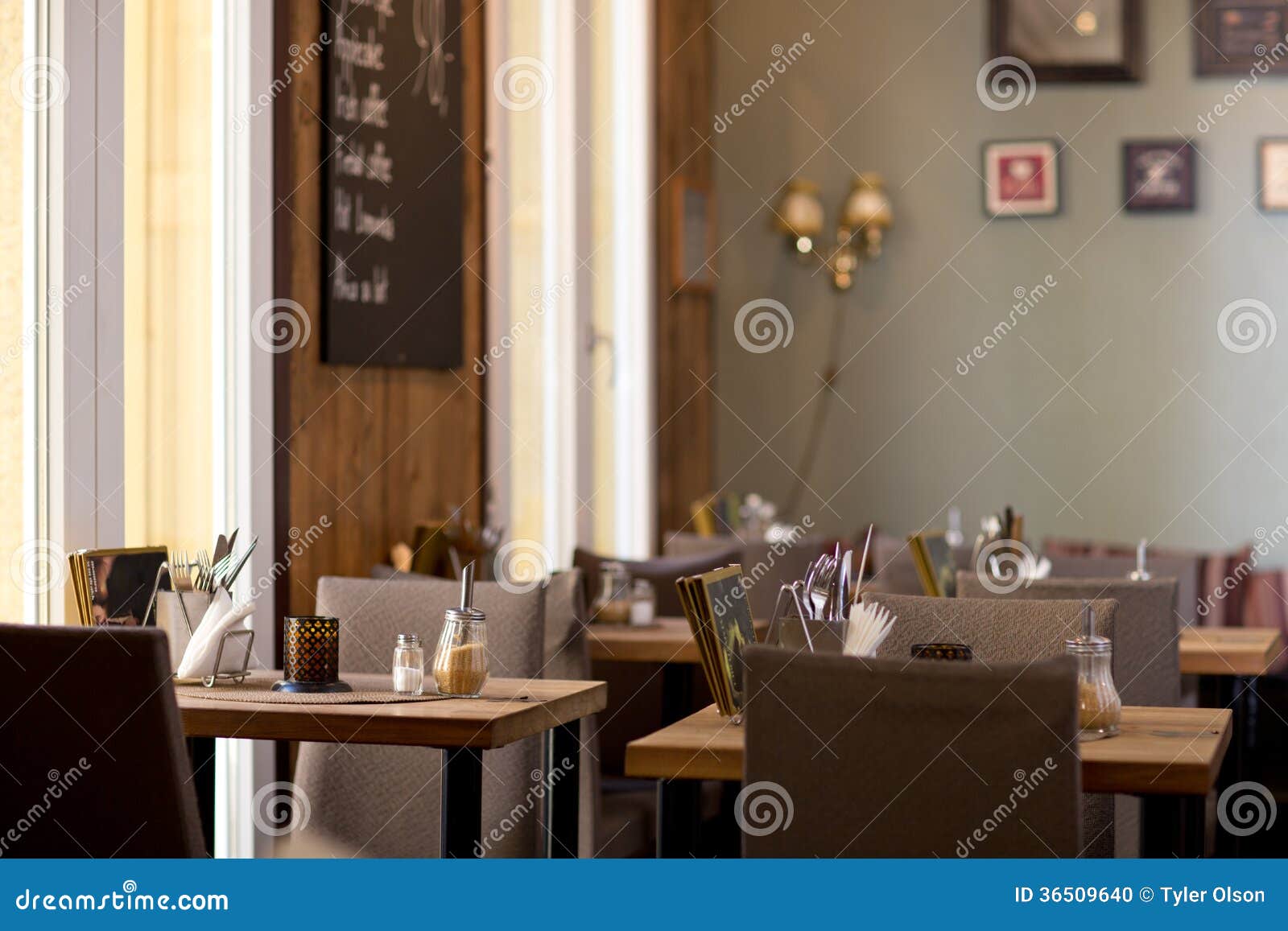 Cafe Interior Stock Photo Image Of Interior Nobody 36509640