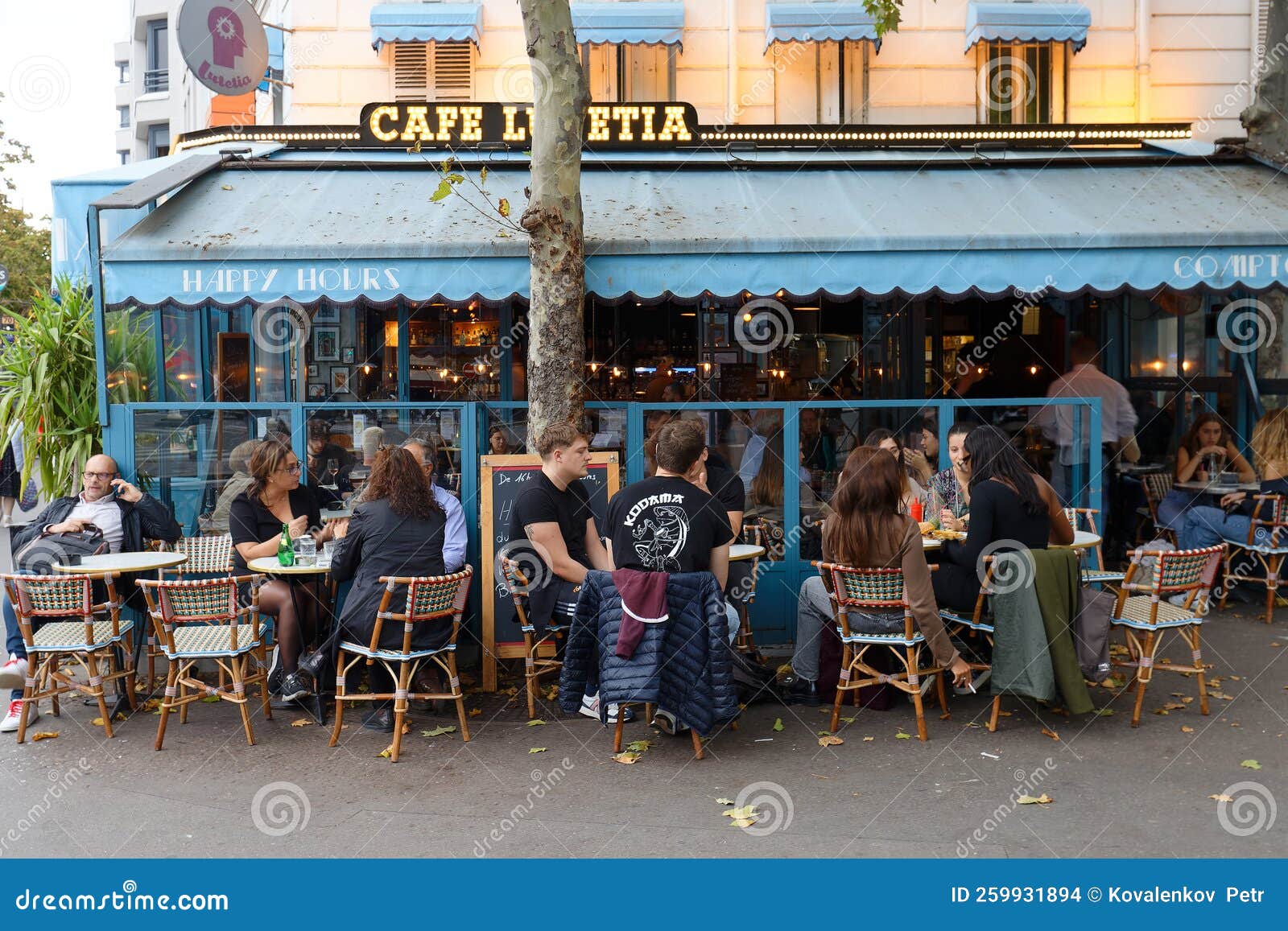 The Cafe Lutecia is a Brasserie that Welcomes in a Setting Dedicated To