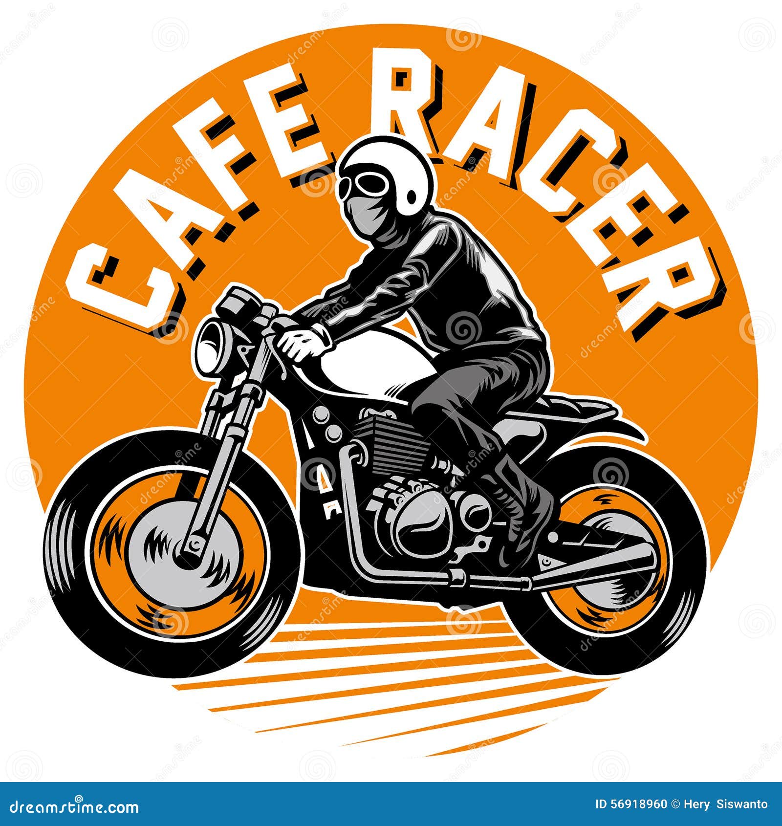 Cafe Racer Logo Vector | Motorjdi.co