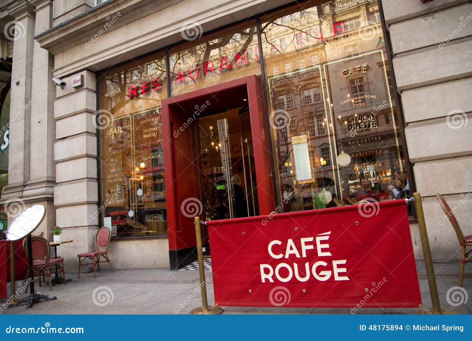  Cafe  Rouge Editorial Stock Image Image 48175894