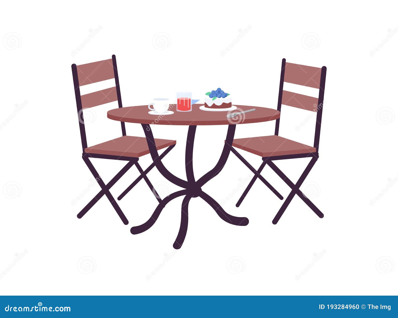 cafe table clipart