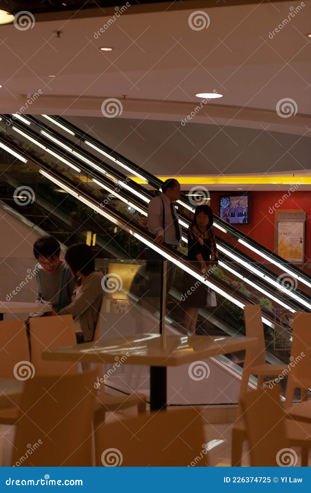 Cafeteria or Canteen Interior. at the Mall 19 Nov 2005 Editorial Image