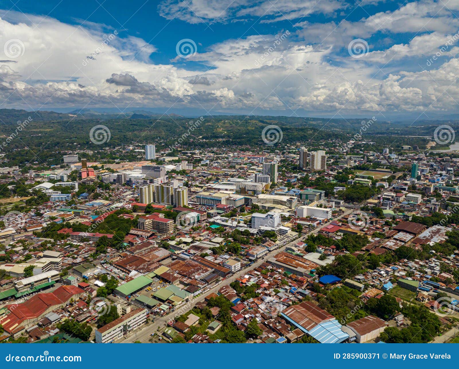 Cagayan De Oro in Northern Mindanao, Philippines. Stock Image Image