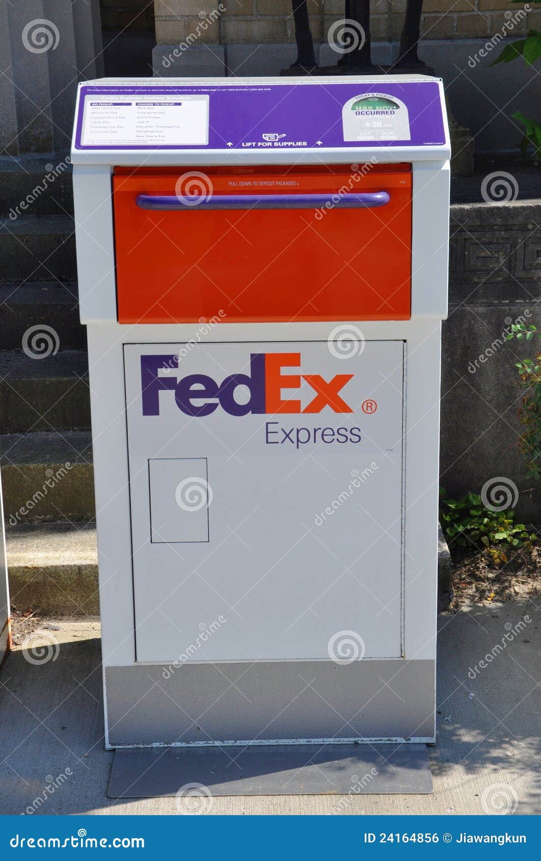 Caja Expresa De Federal Express Foto editorial Imagen de estados