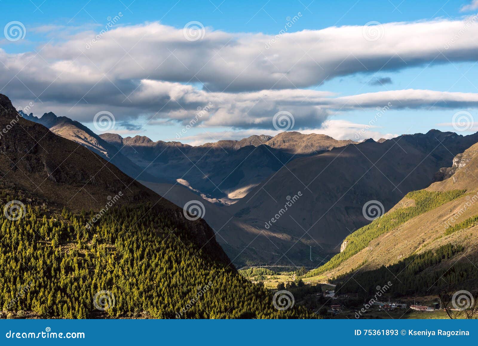 cajas national park, andean highlands, ecuador