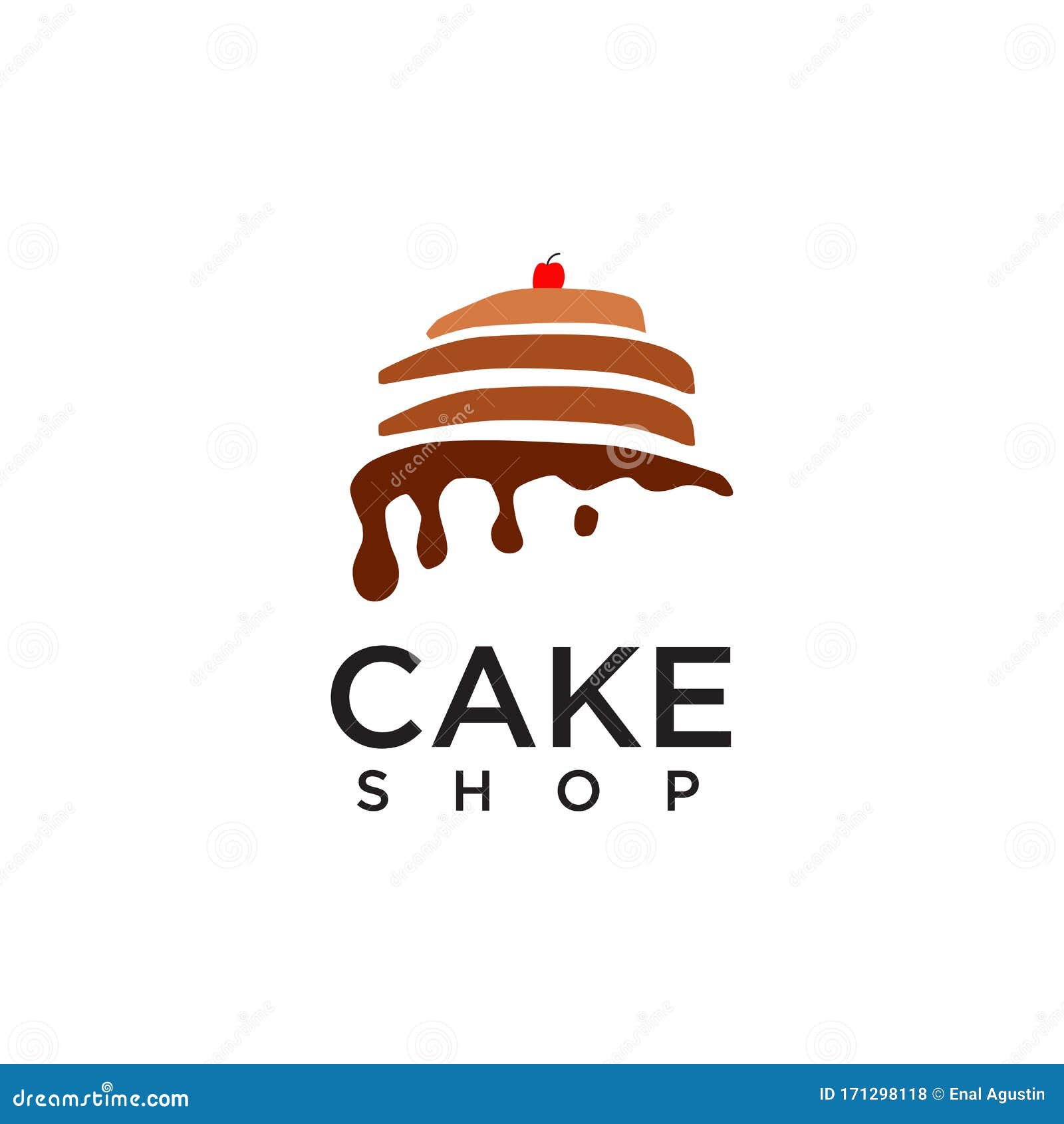 Bakery Logo Cake