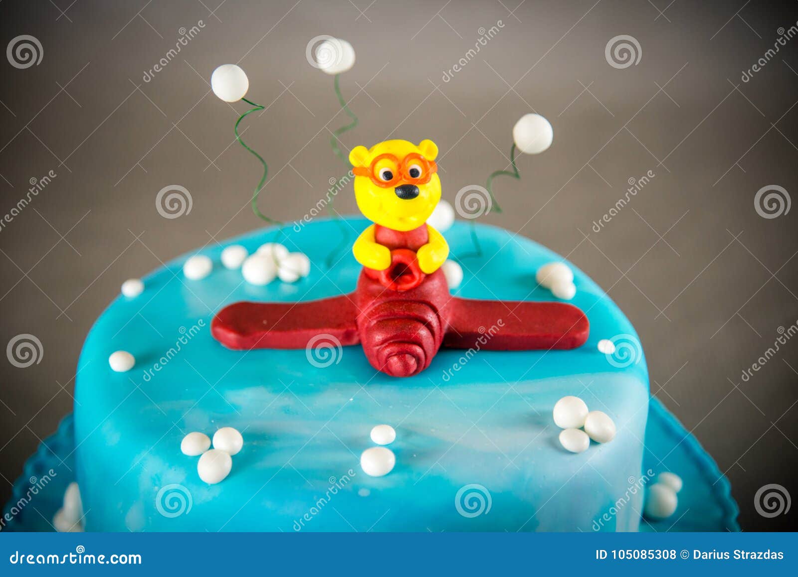 Cake for boy`s birthday stock photo. Image of decoration - 105085308