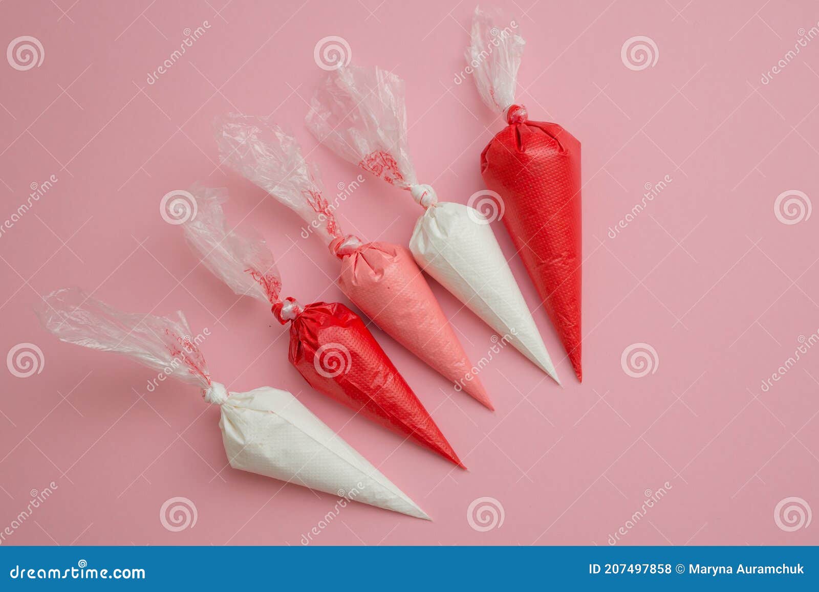 Cake Decorating Tools. Set for Decorating Desserts. Stock Photo - Image of  object, desserts: 207497858