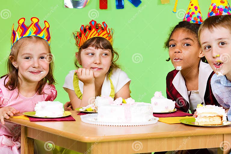 Cake eating contest stock photo. Image of cake, enjoy 19655138