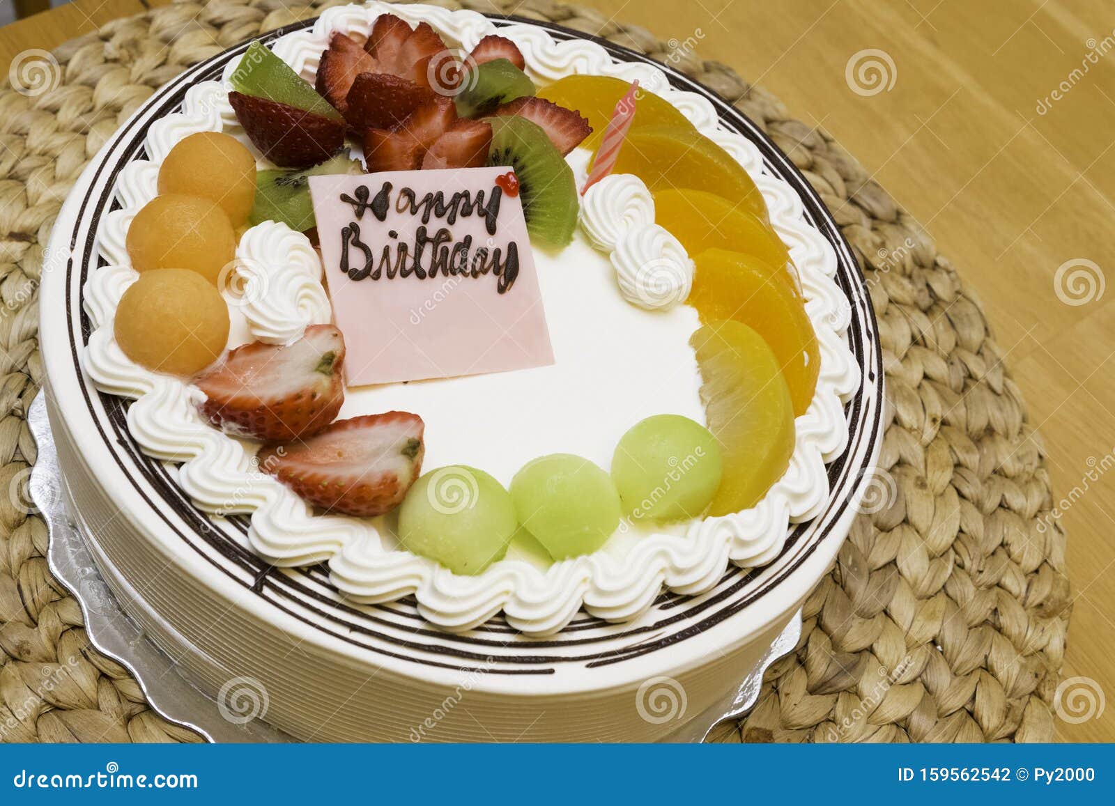 3 415 Happy Birthday Fresh Fruit Cake Photos Free Royalty Free Stock Photos From Dreamstime