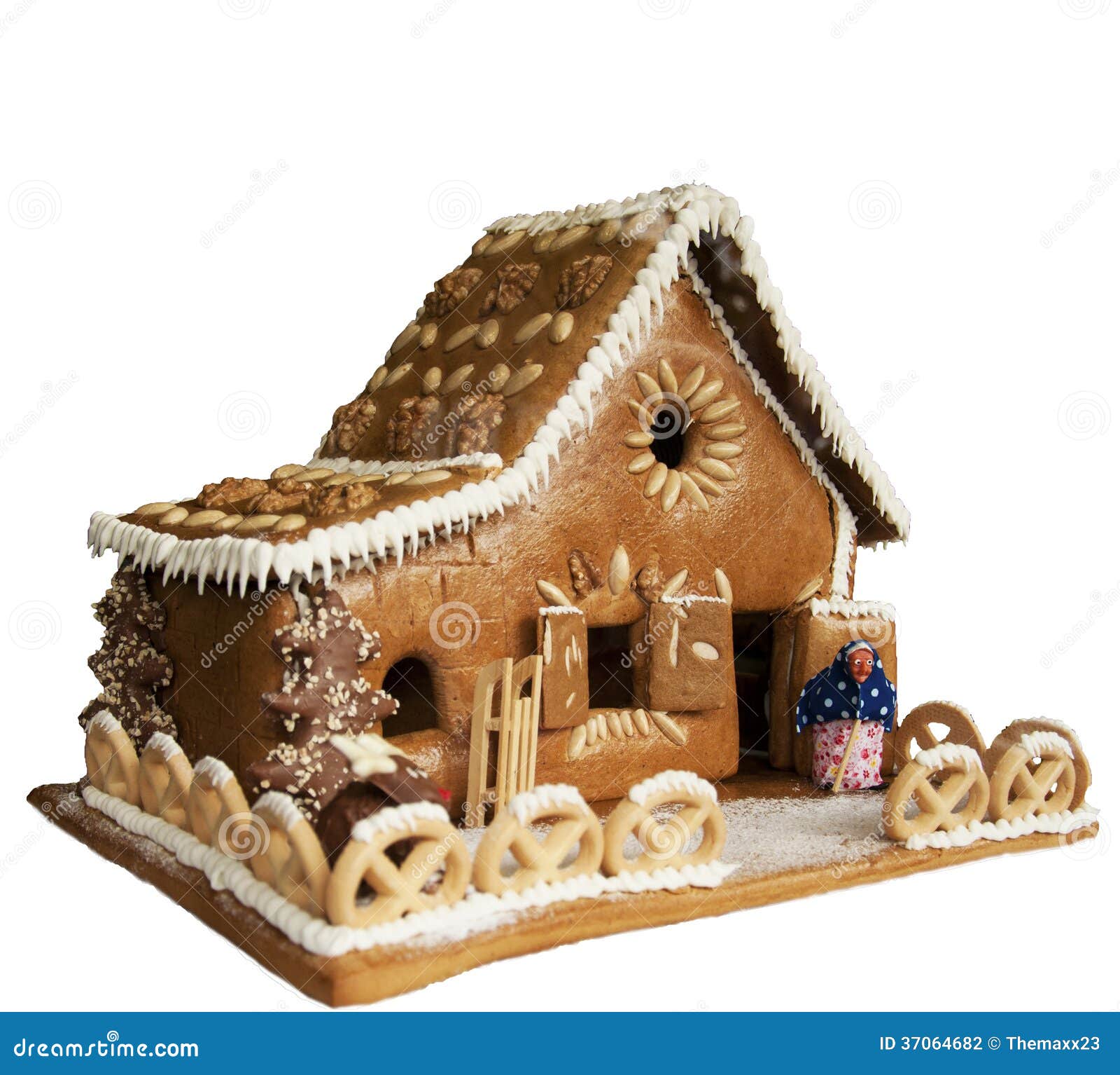 Cake Home Shape Stock Photo Image Of Edible Brown Bread