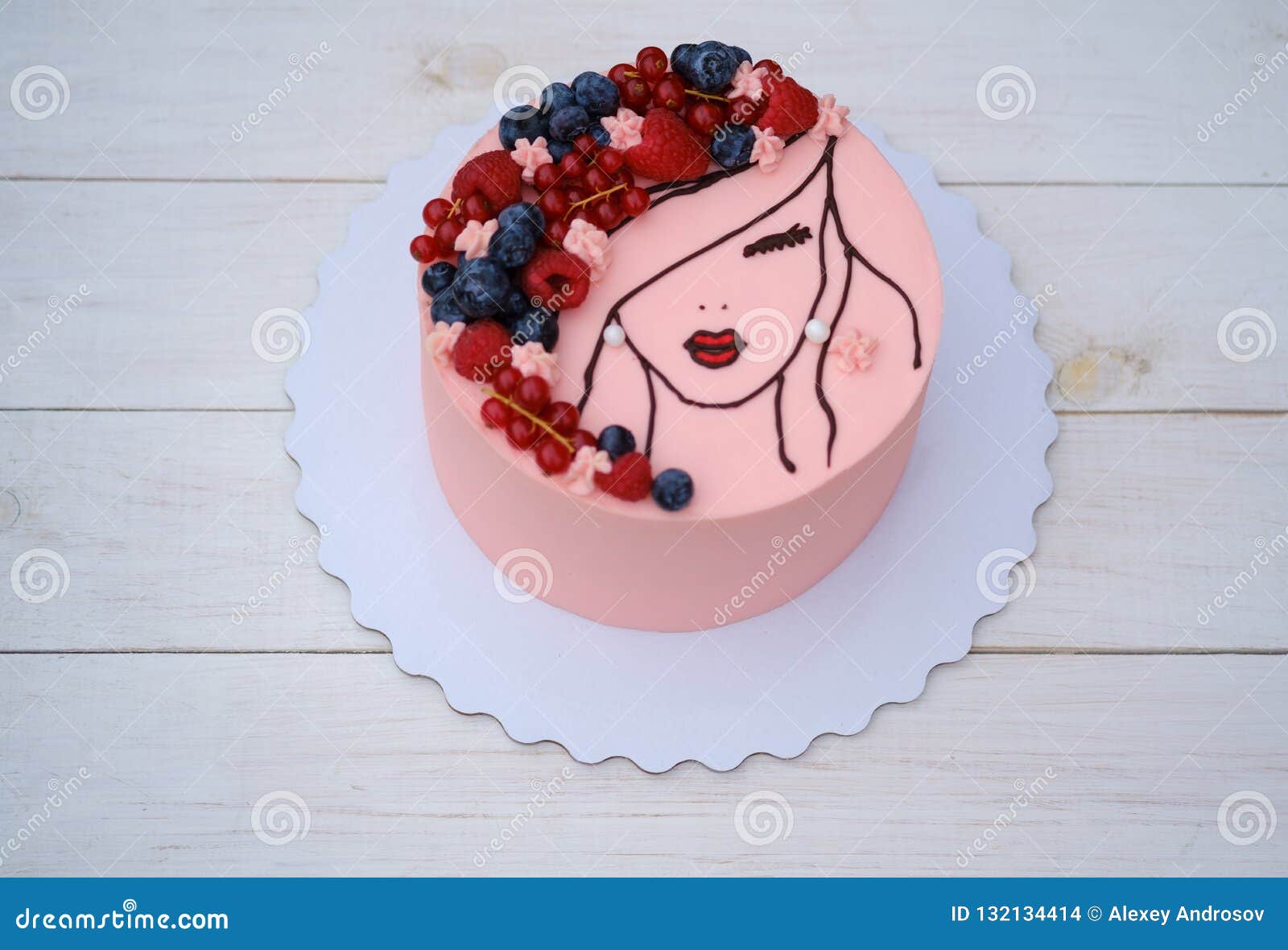 Cake with the Image of a Girl with Fresh Berries on Her Hair Stock Photo - Image of girl, fruit: 132134414 Cake with the Image of a Girl with Fresh Berries on Her Hair Stock Photo - Image of girl, fruit: 132134414