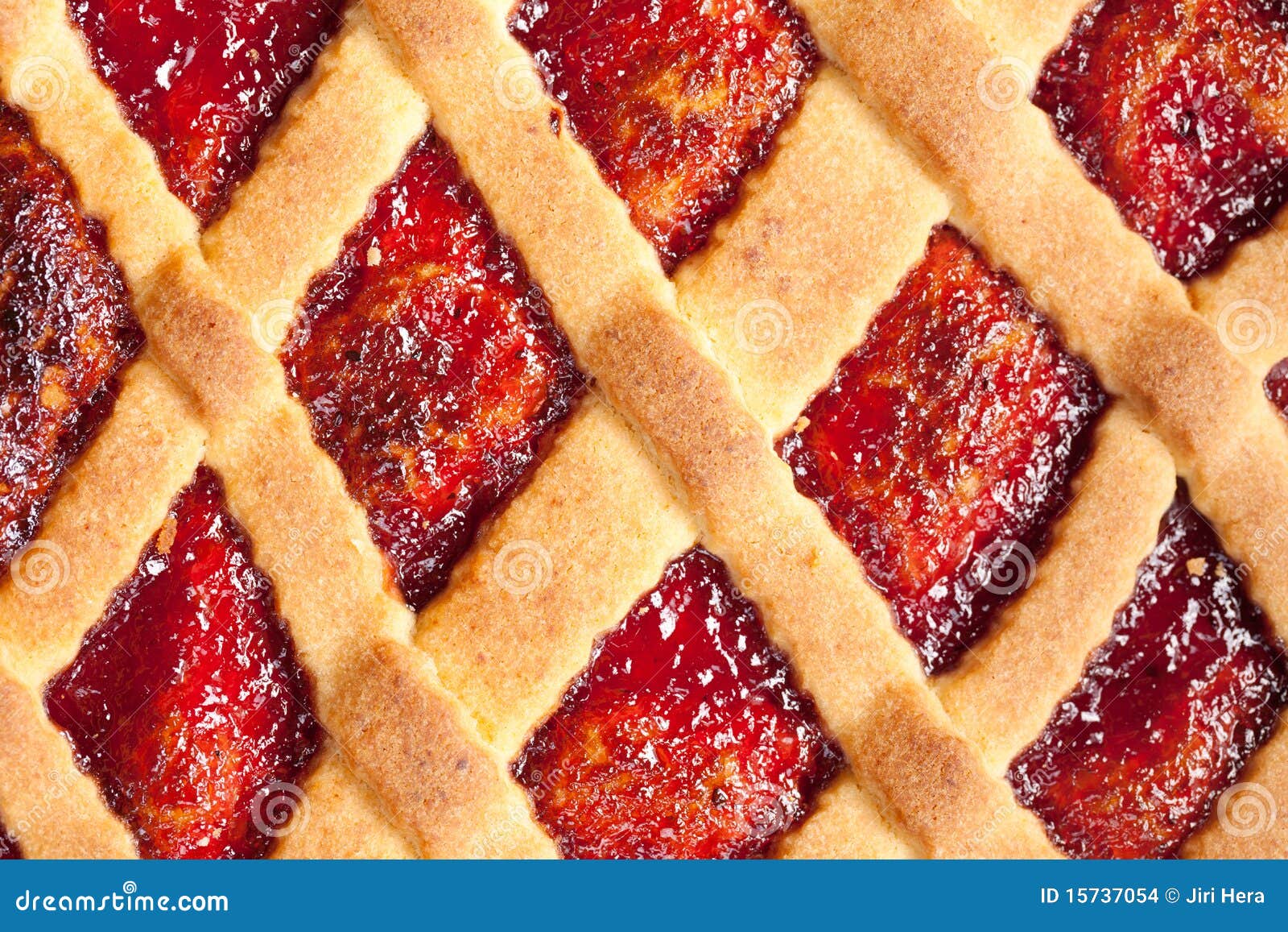 Cake with jam stock photo. Image of pastry, butter, cheese 15737054