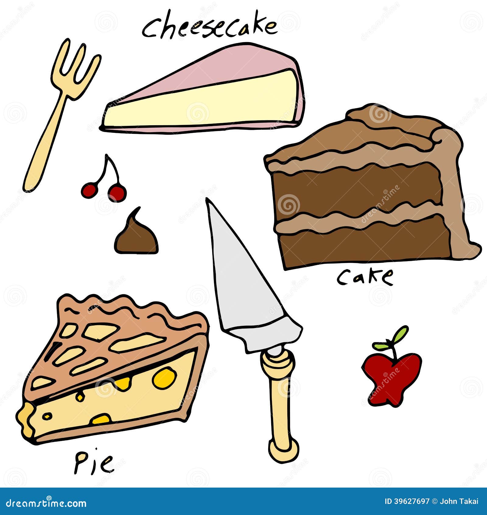 Free Clipart Of A Dessert Auction