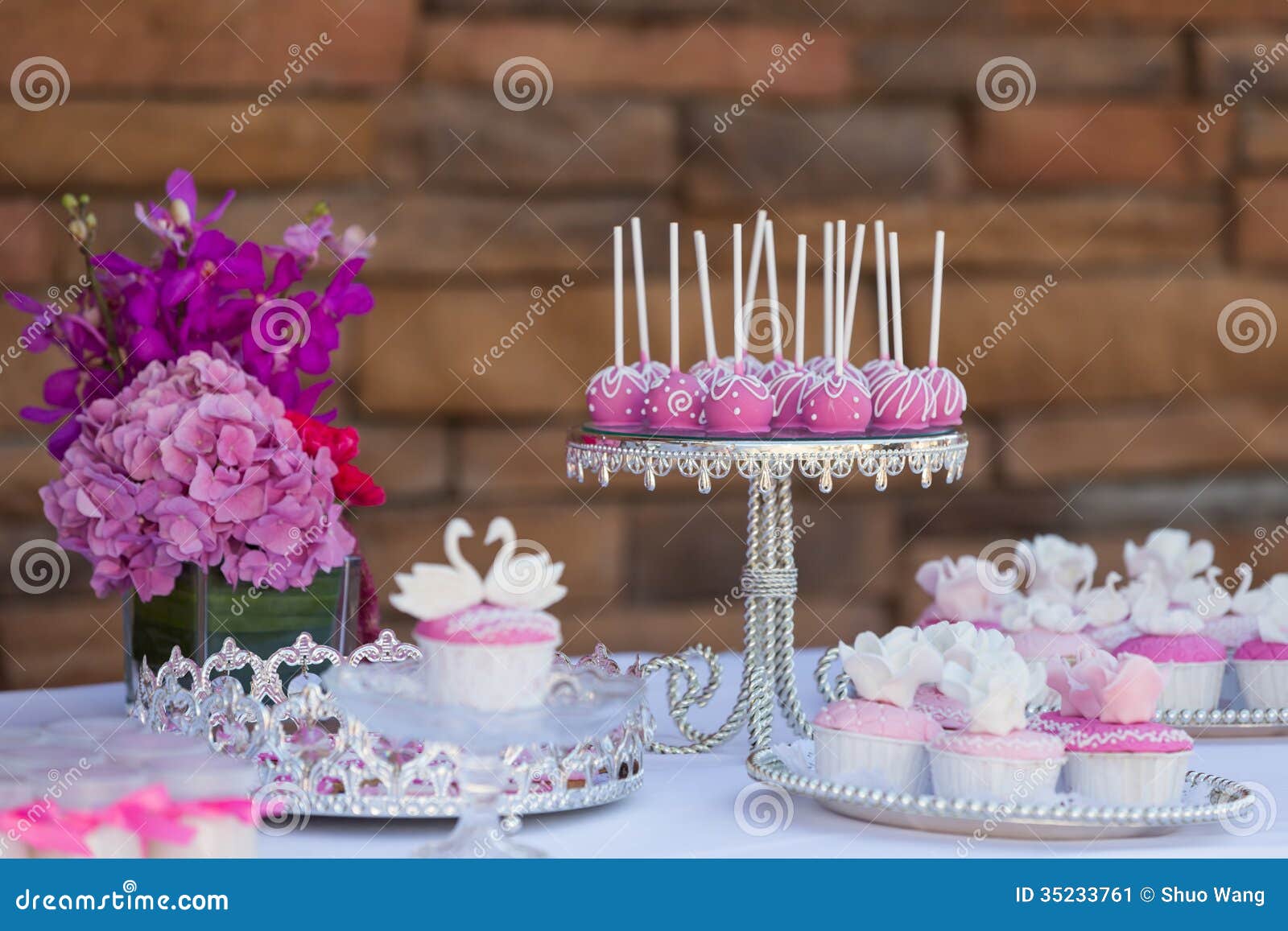  Cake  Pops  And Cupcakes Stock Image Image 35233761