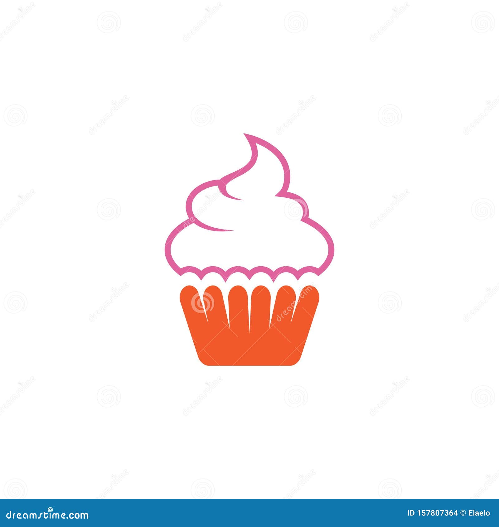 Cake Sign Icon Vector Illustration Design Stock Vector - Illustration ...