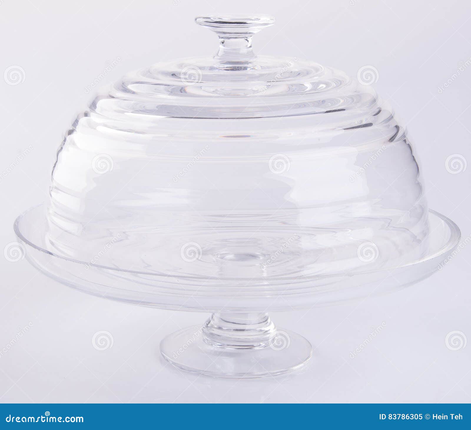 Cake Stand or Glass Cake Tray on a Backgeound. Stock Image Image of