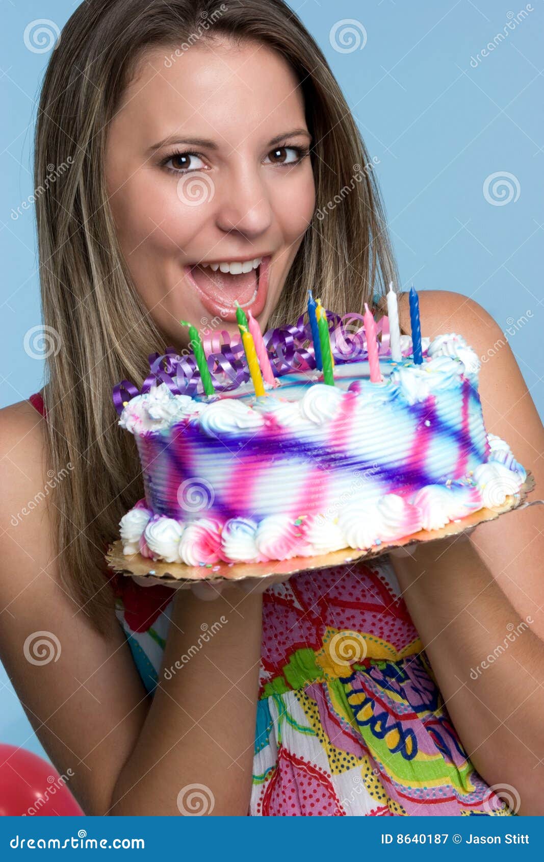 Cake Woman stock image. Image of person, background, teen 8640187