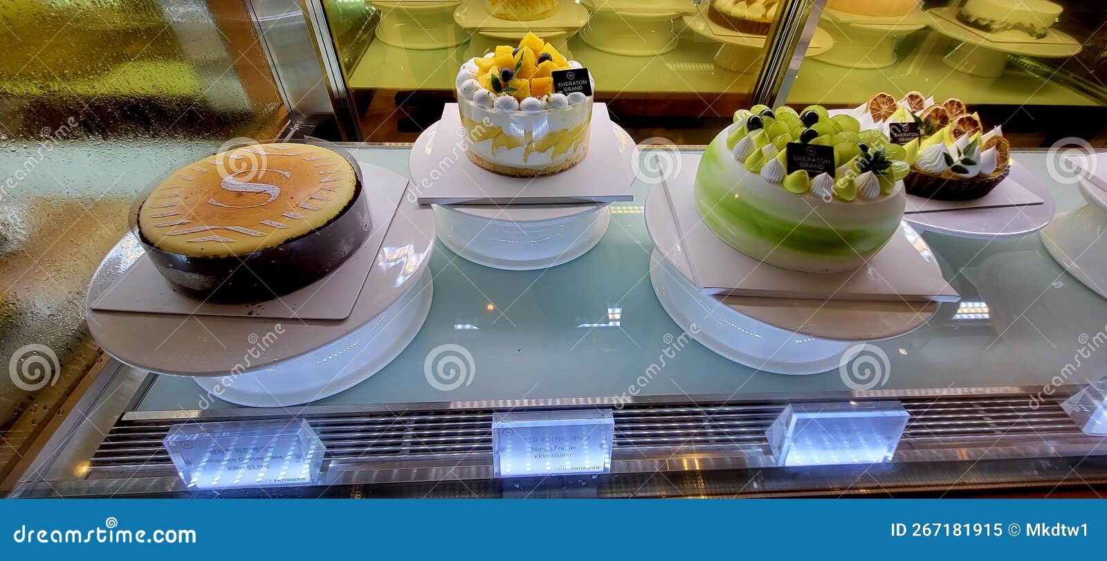 Cakes in Bakery in Seoul Korea Editorial Image Image of baking, table