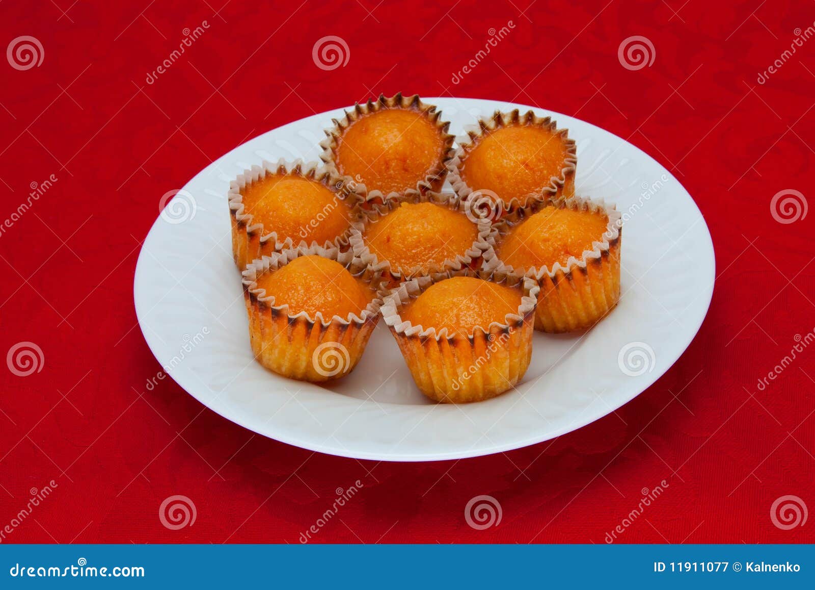 Cakes in a plate stock image. Image of delicious, dish - 11911077
