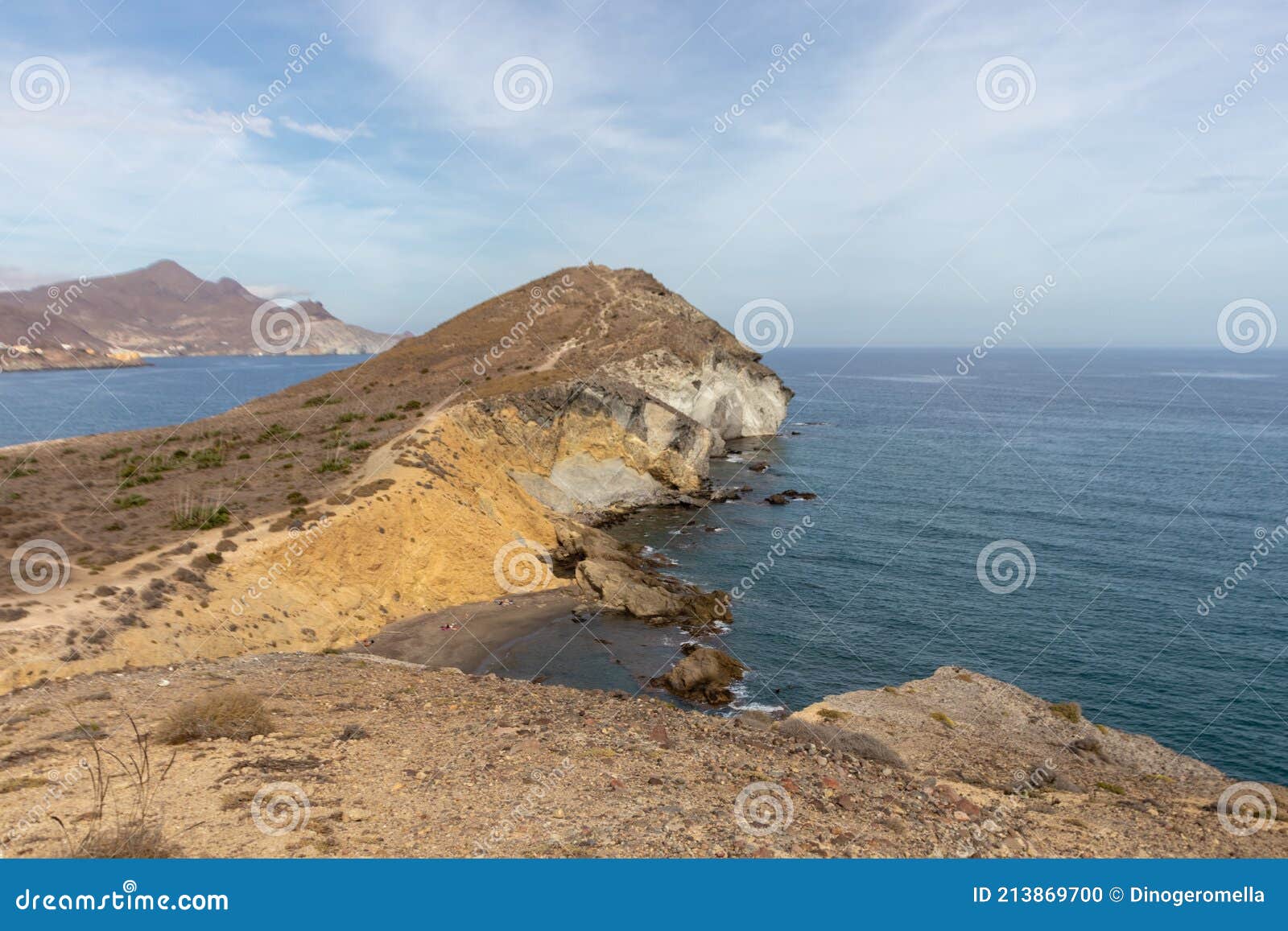 cala de los amarillos cabo de gata spain